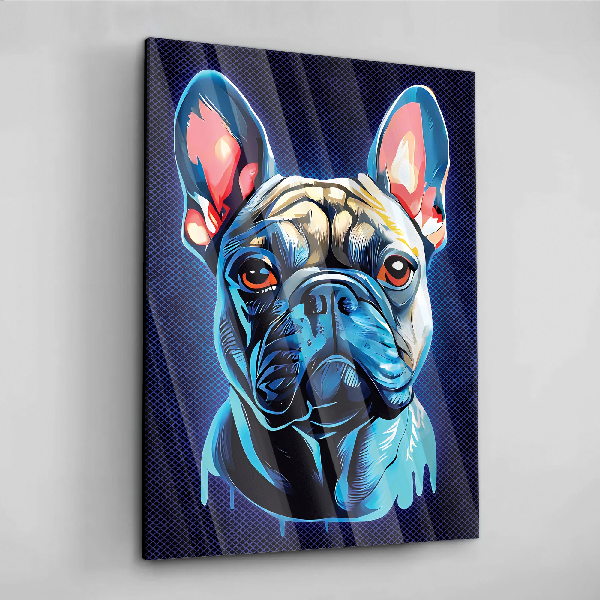 Bully Face - aluminum acrylic glass