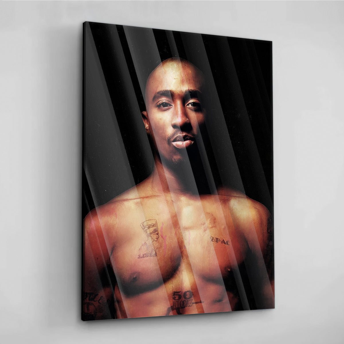 2Pac - aluminum acrylic glass