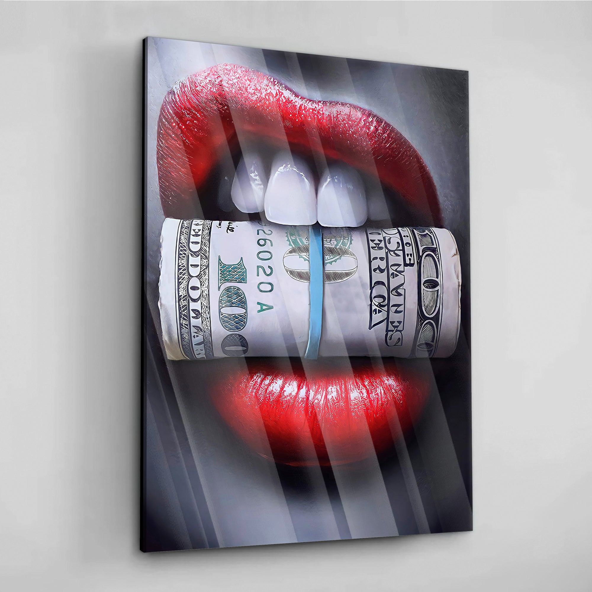 Money Muncher - Alu Acrylglas