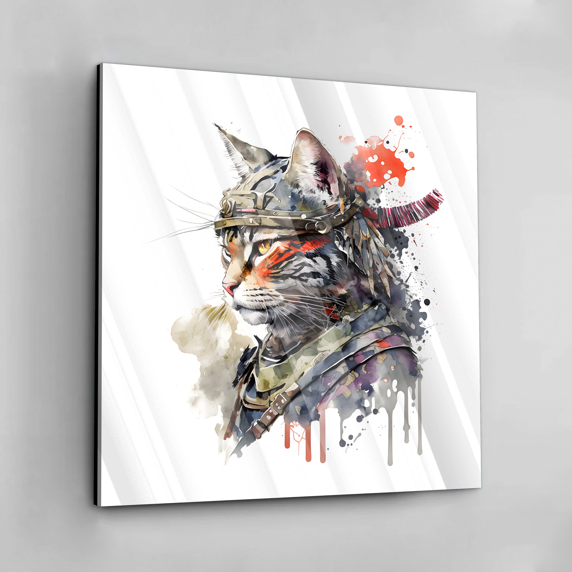 Warrior Cat - canvas picture