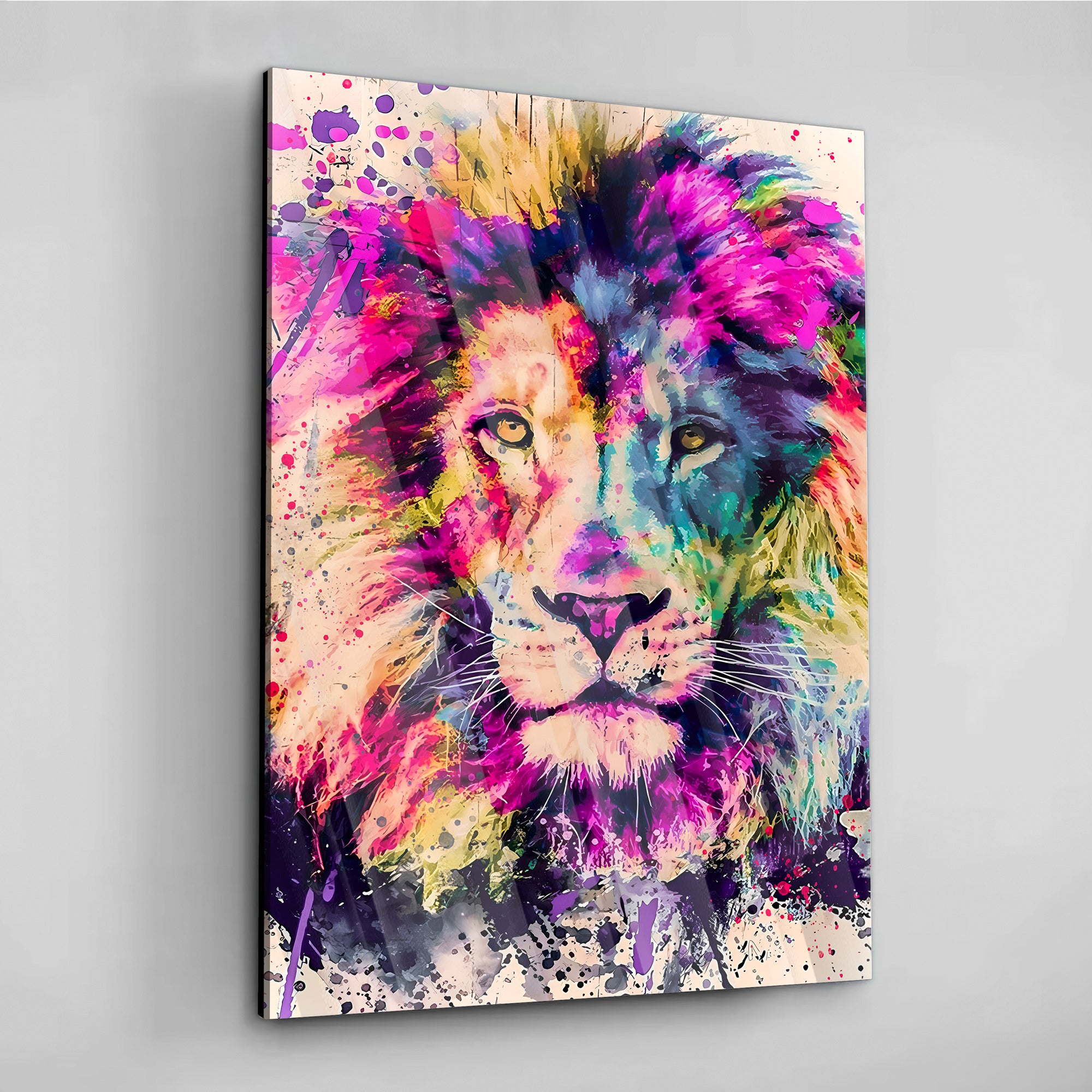 Colorful Majesty - aluminum acrylic glass