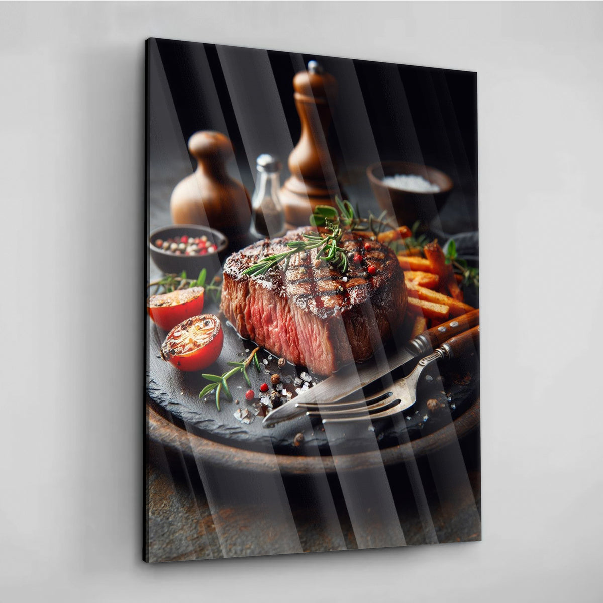 Steak Dinner - Alu Acrylglas