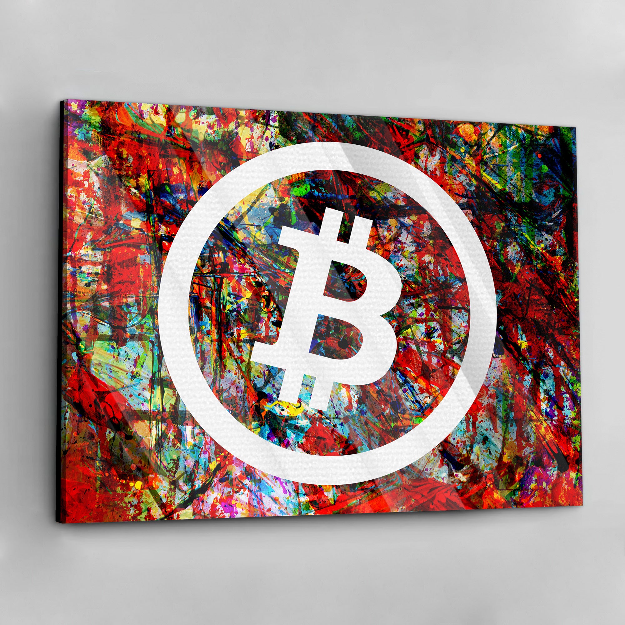 Coins Over Money - aluminum acrylic glass