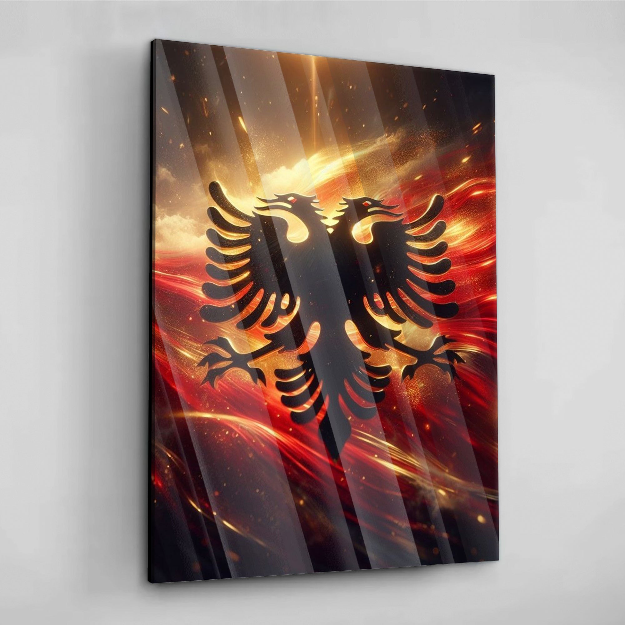 Albanian Flame - Alu Acrylglas