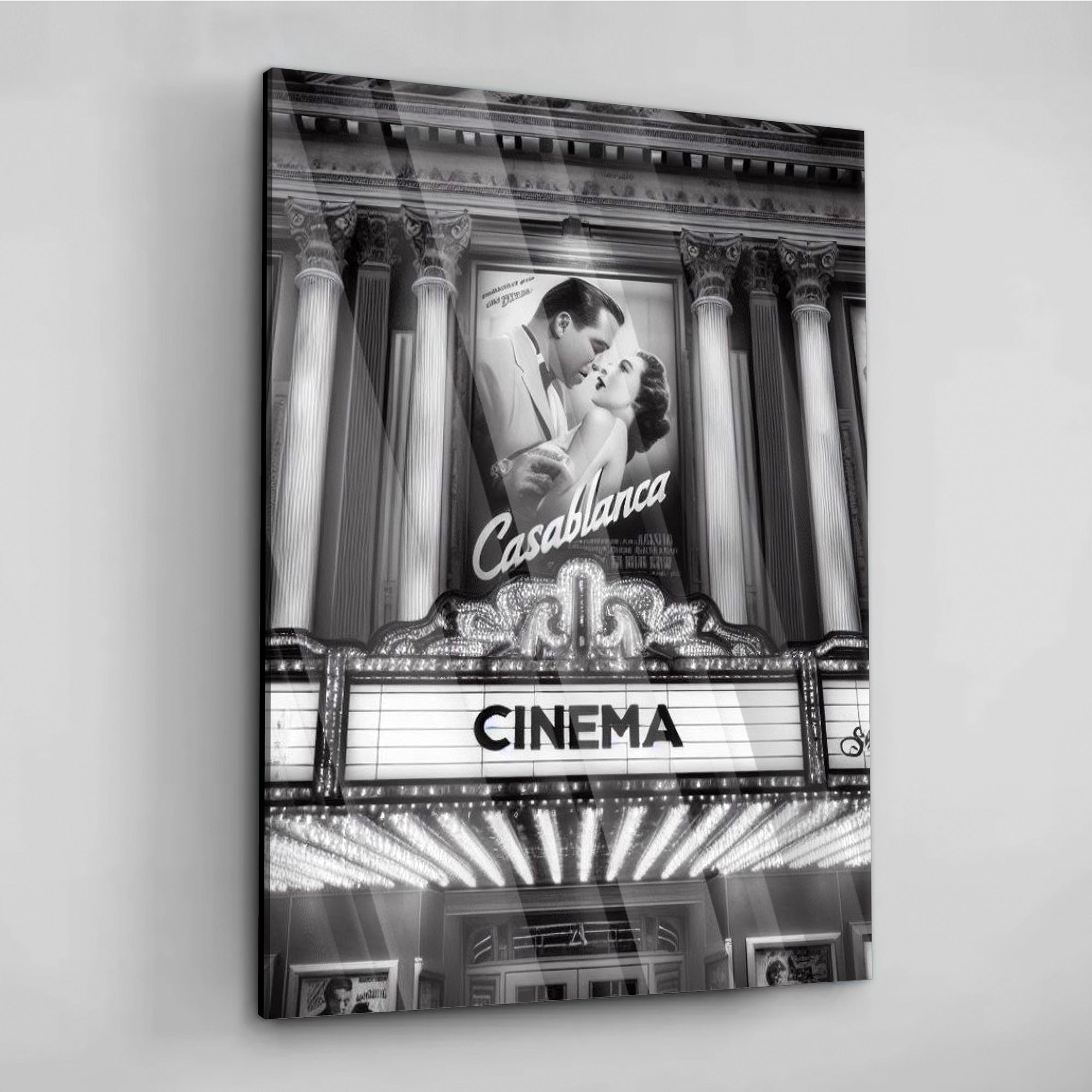 Cinema Elegance - Leinwandbild