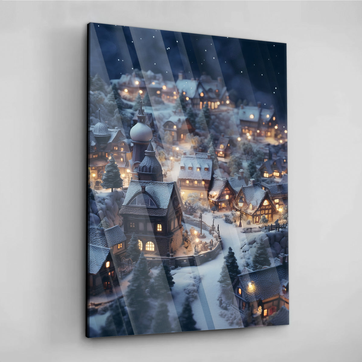 Winter Village - Alu Acrylglas