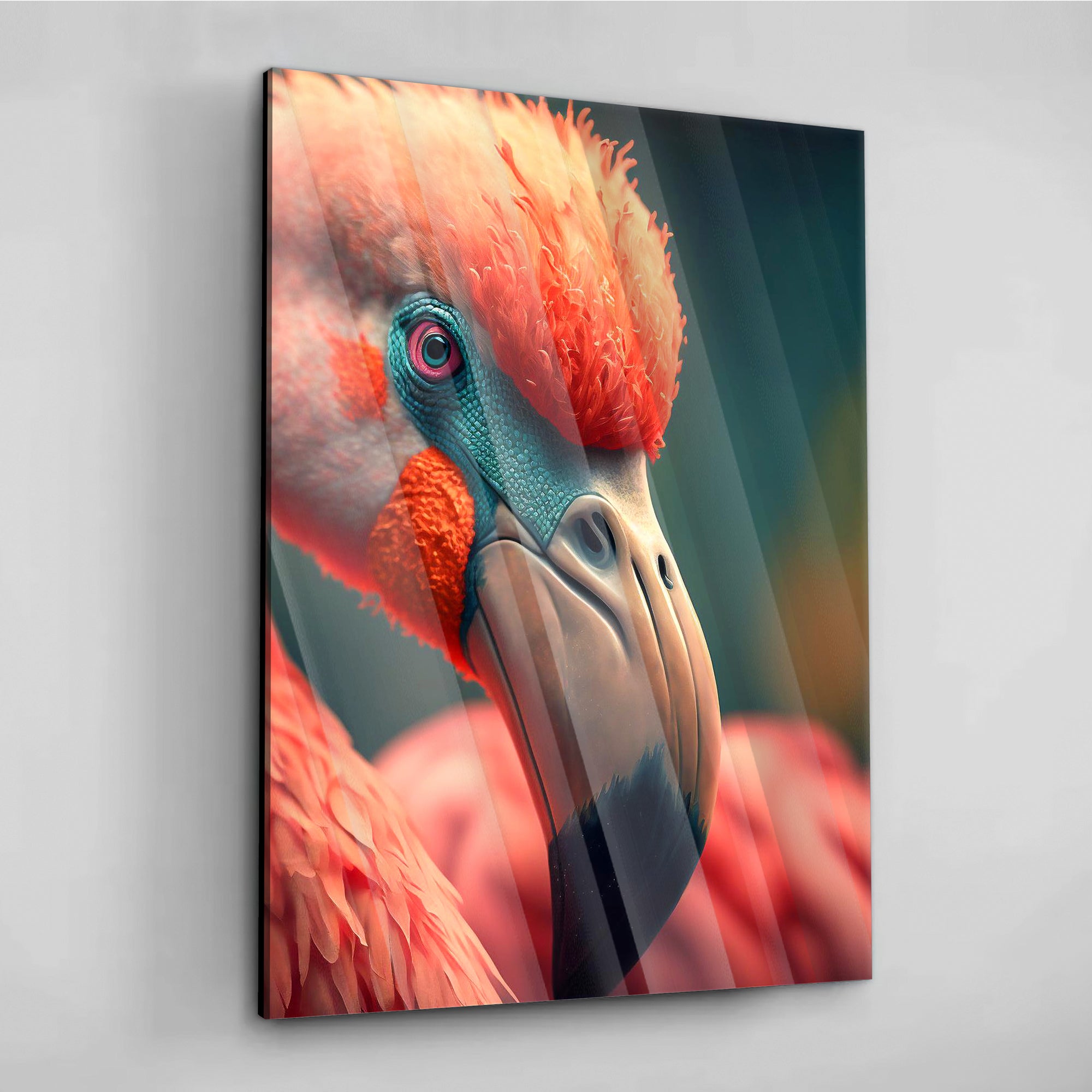 Flamingo View - Leinwandbild