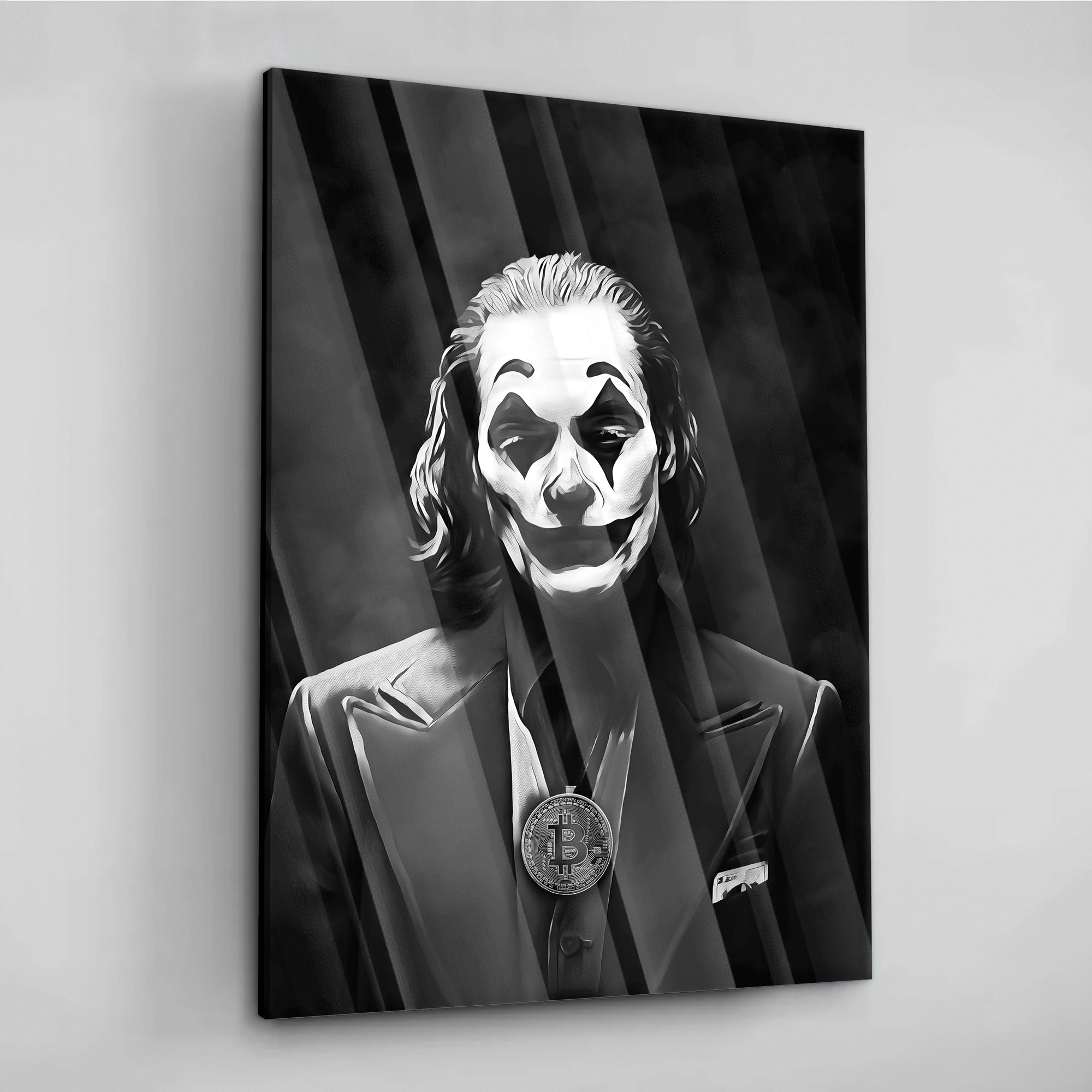 Joker's Face - canvas picture