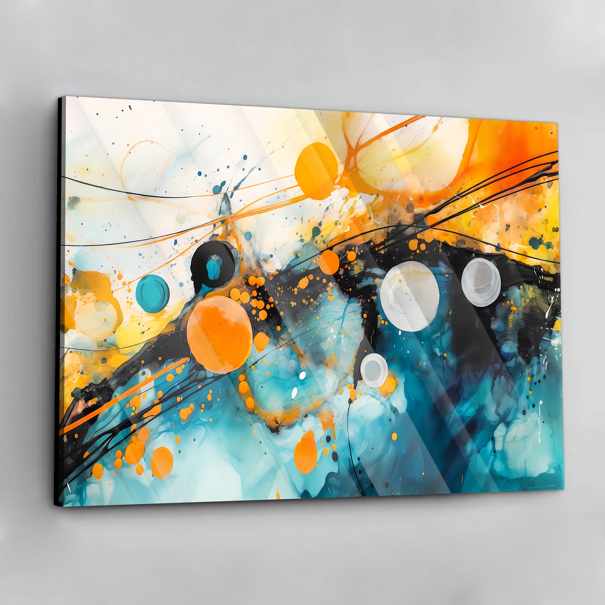 Bubble Art - aluminum acrylic glass