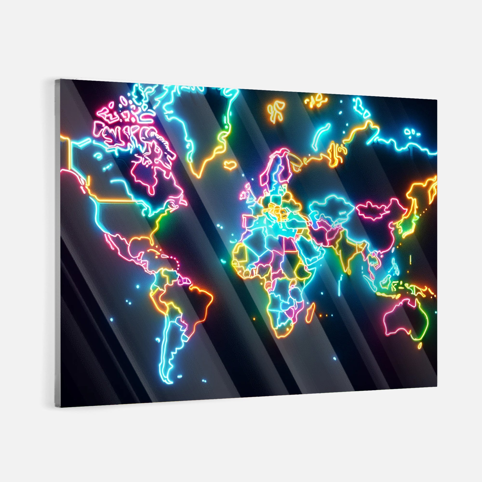 Neon World - Acrylglas