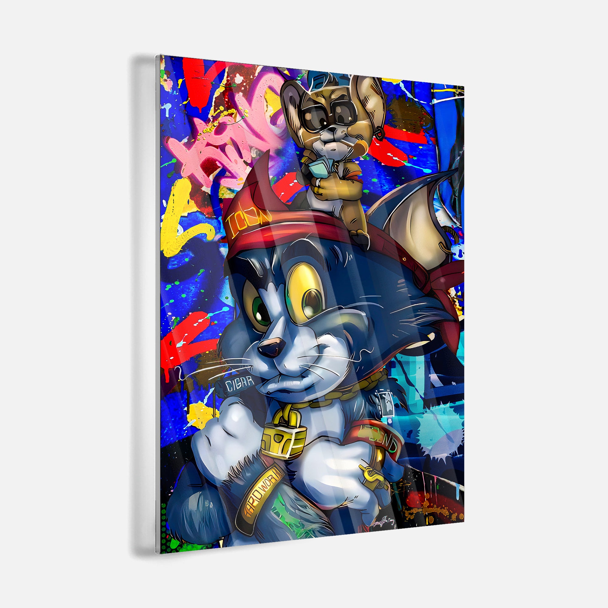 Tom & Jerry's Bling - acrylic glass