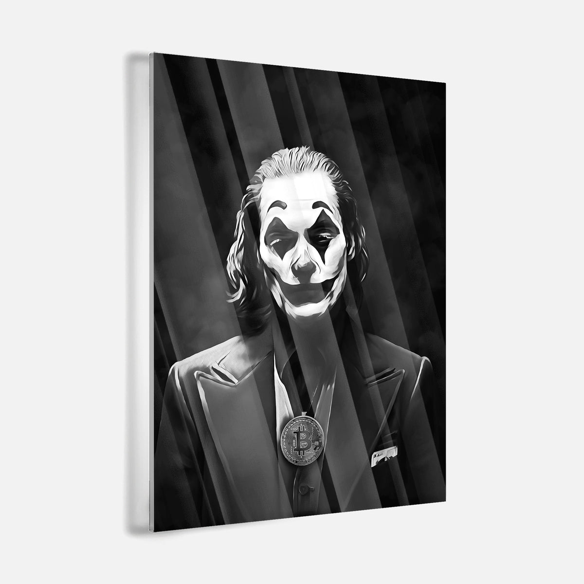 Joker's Face - acrylic glass