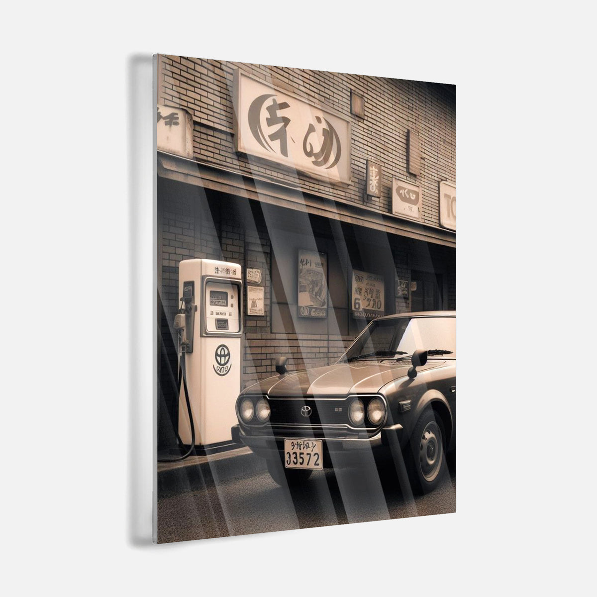 Vintage Japan Car - Acrylglas