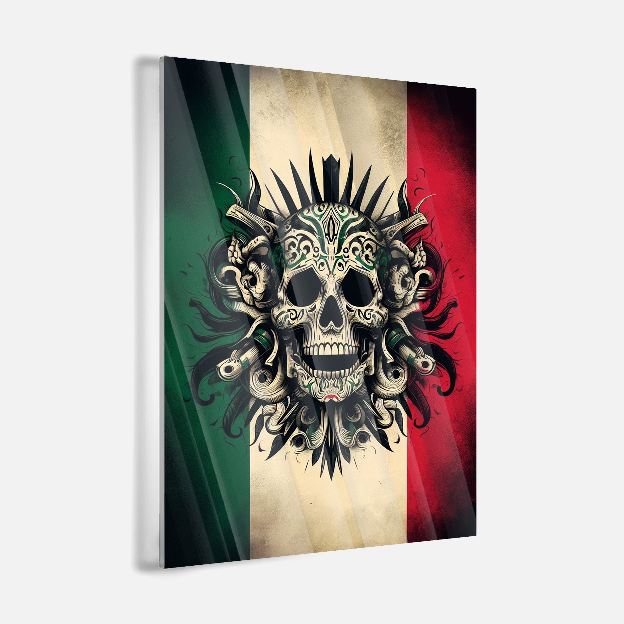 Mexican Skull - Acrylglas