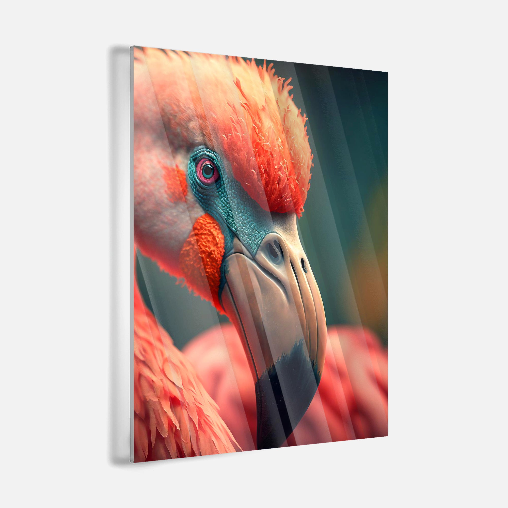 Flamingo View - Leinwandbild