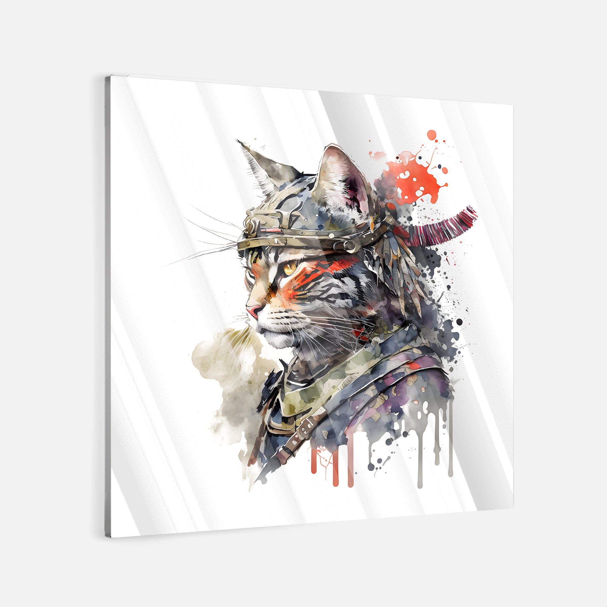 Warrior Cat - canvas picture