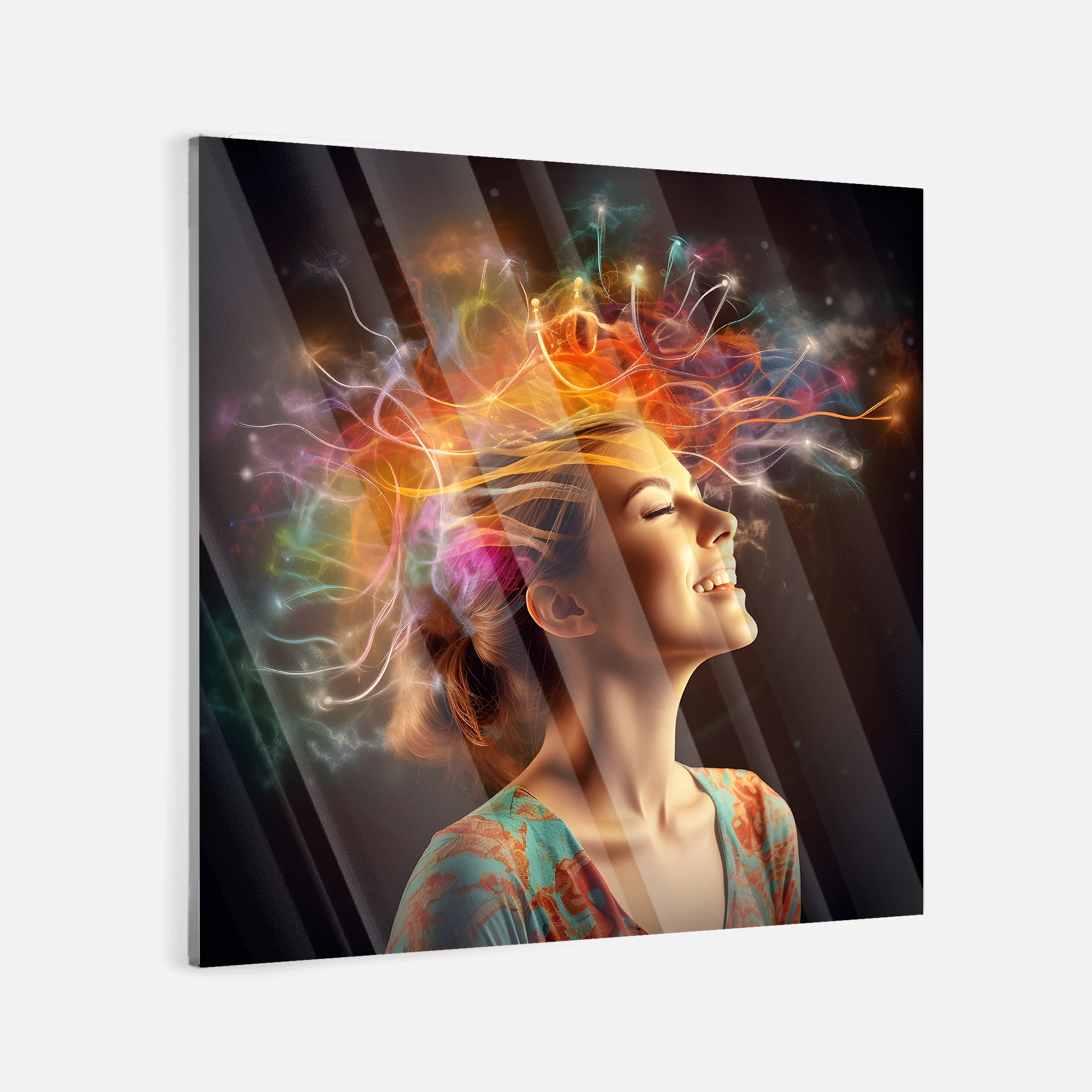 Rainbow Thoughts - canvas picture