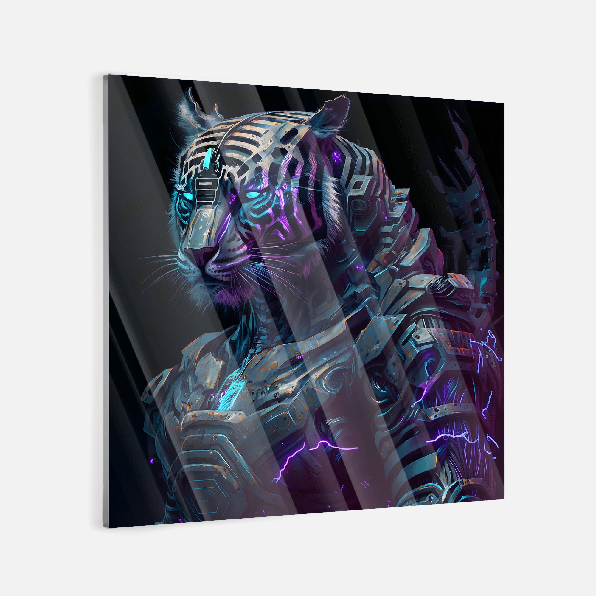 Cyber ​​Tiger - acrylic glass