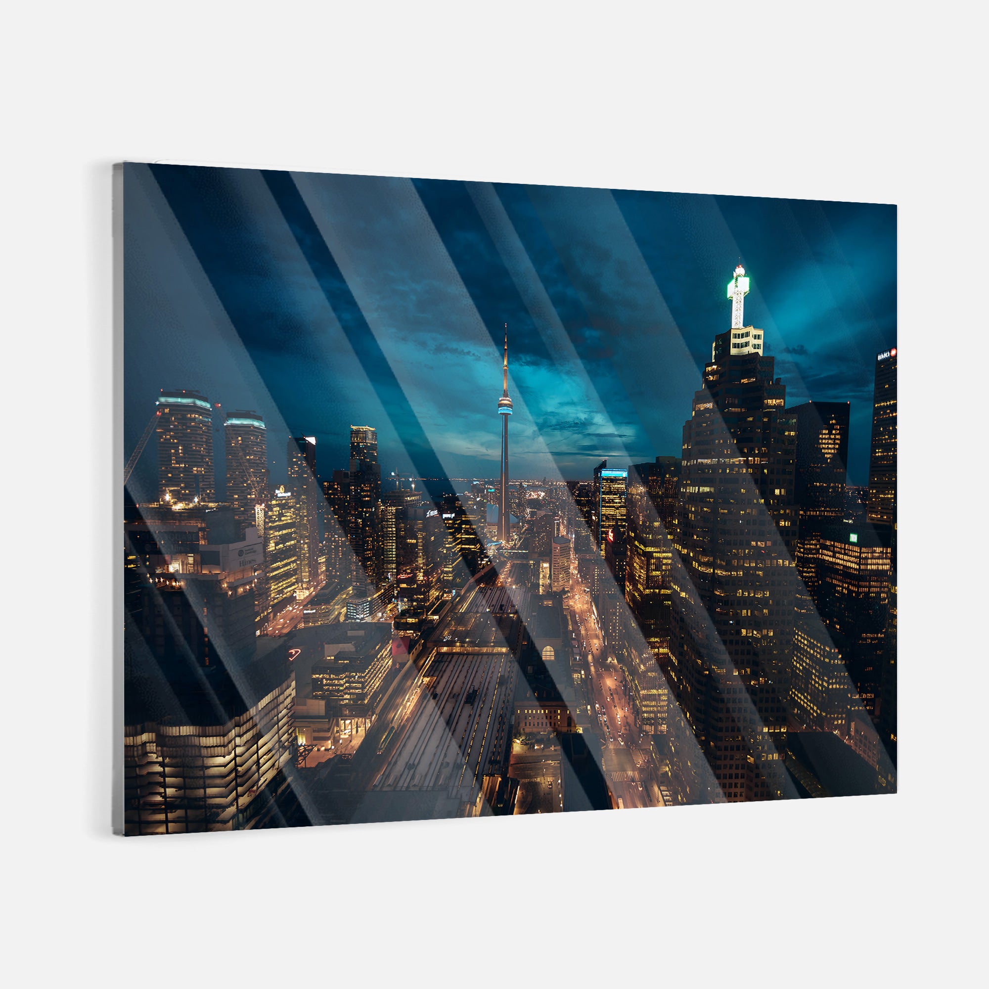 Midnight Metropolis - canvas picture