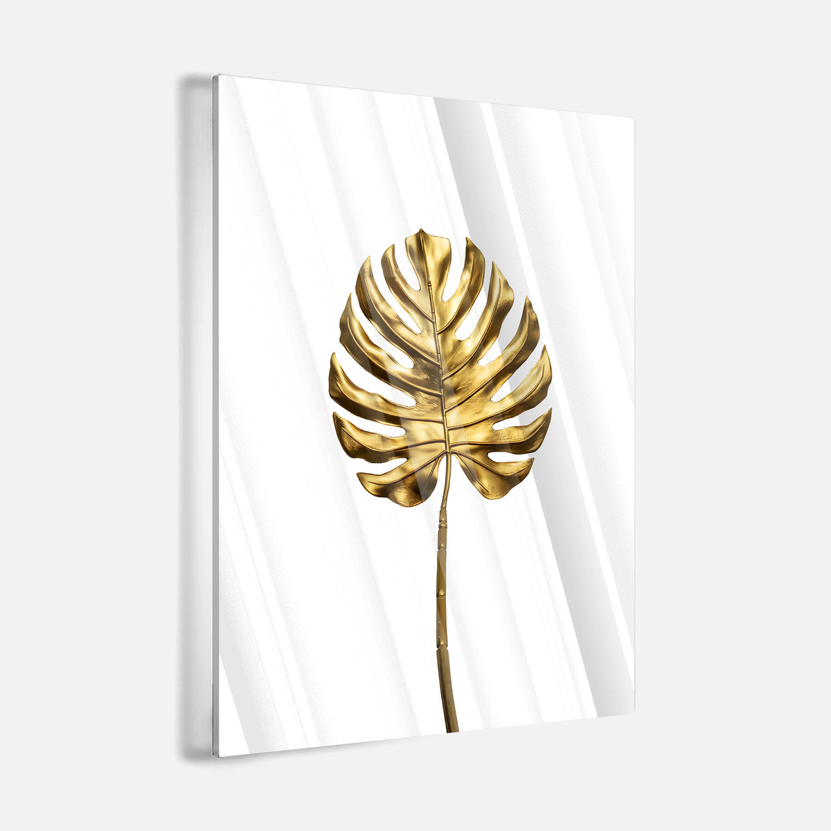 Golden Plant - Acrylglas