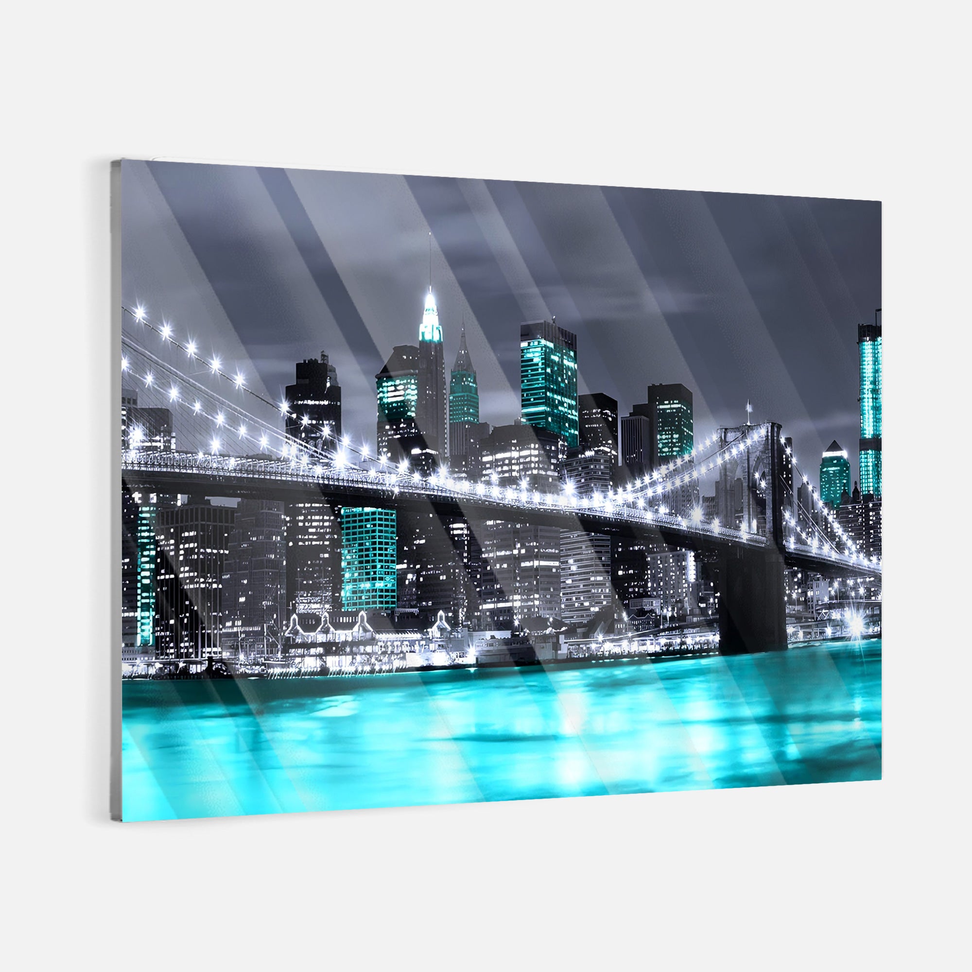 Blue City - acrylic glass