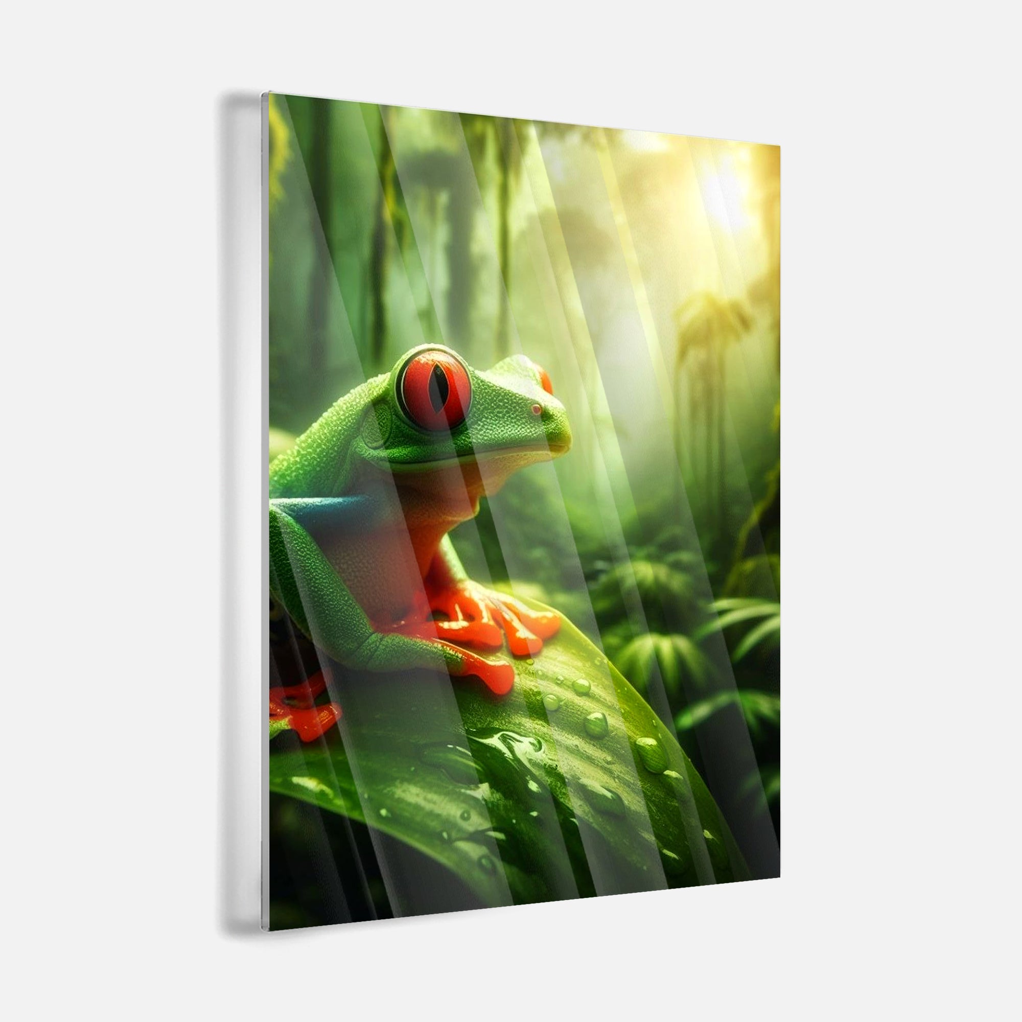 The Jungle Frog - Leinwandbild