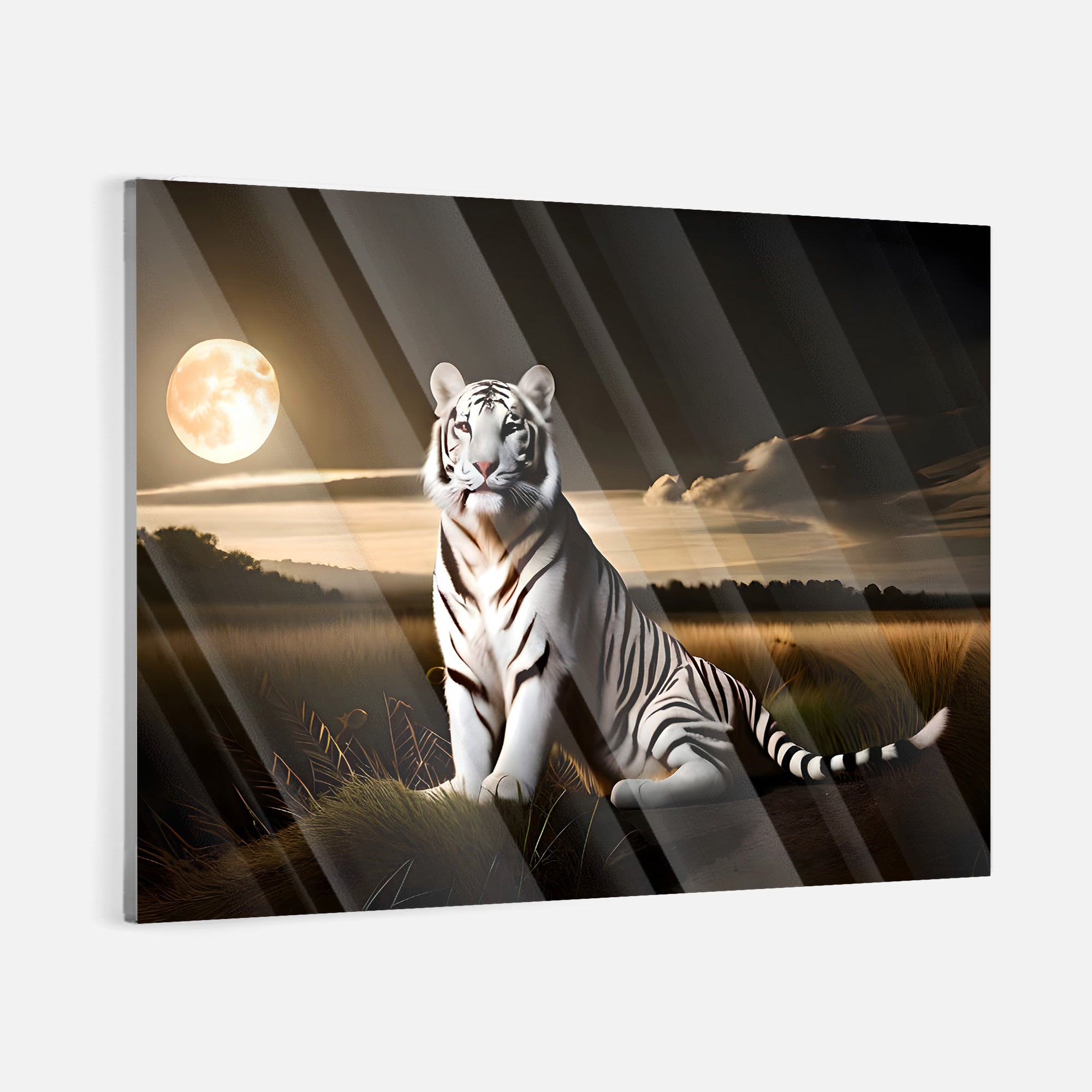 Moonlight Tiger - Acrylglas