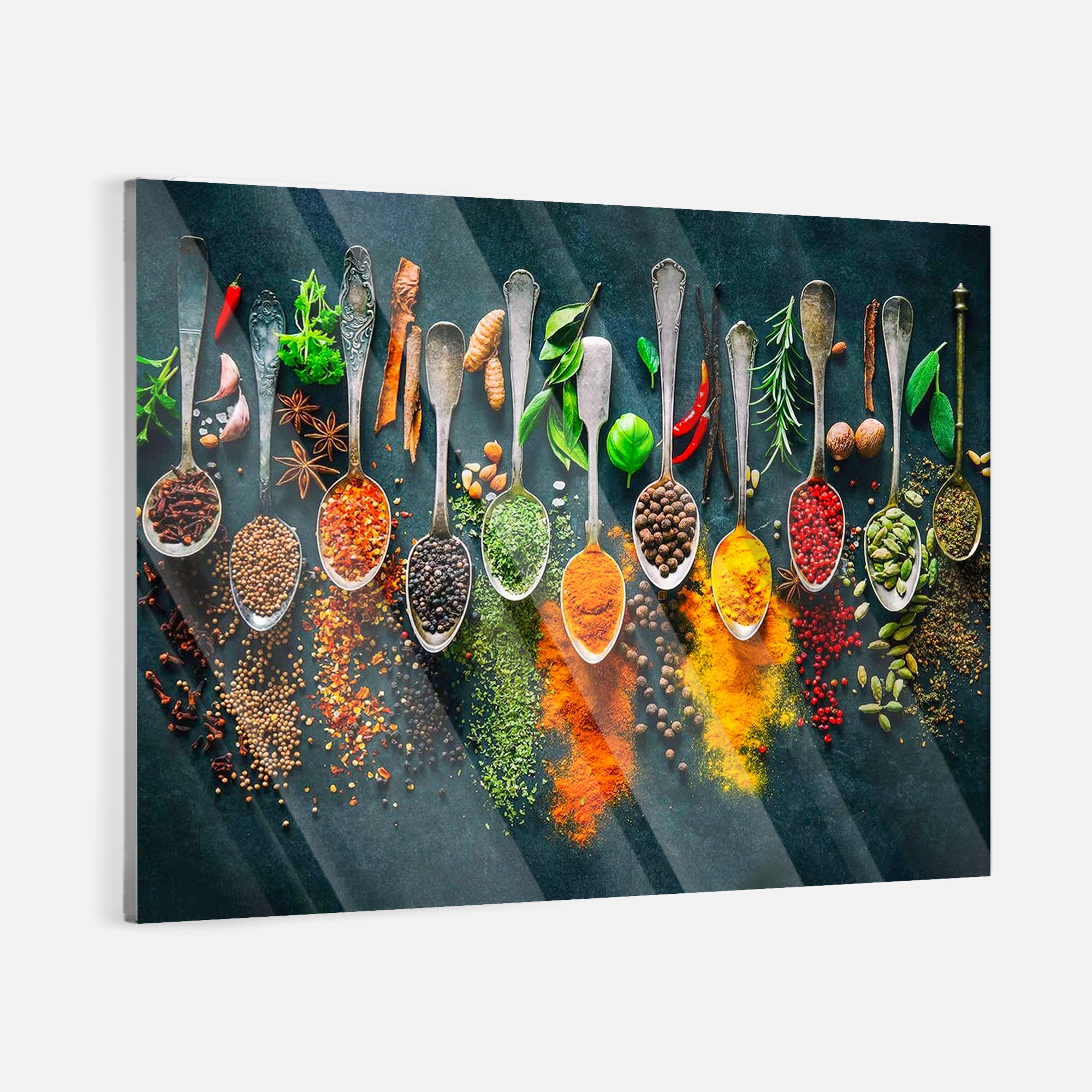 Colorful Spices - Acrylglas