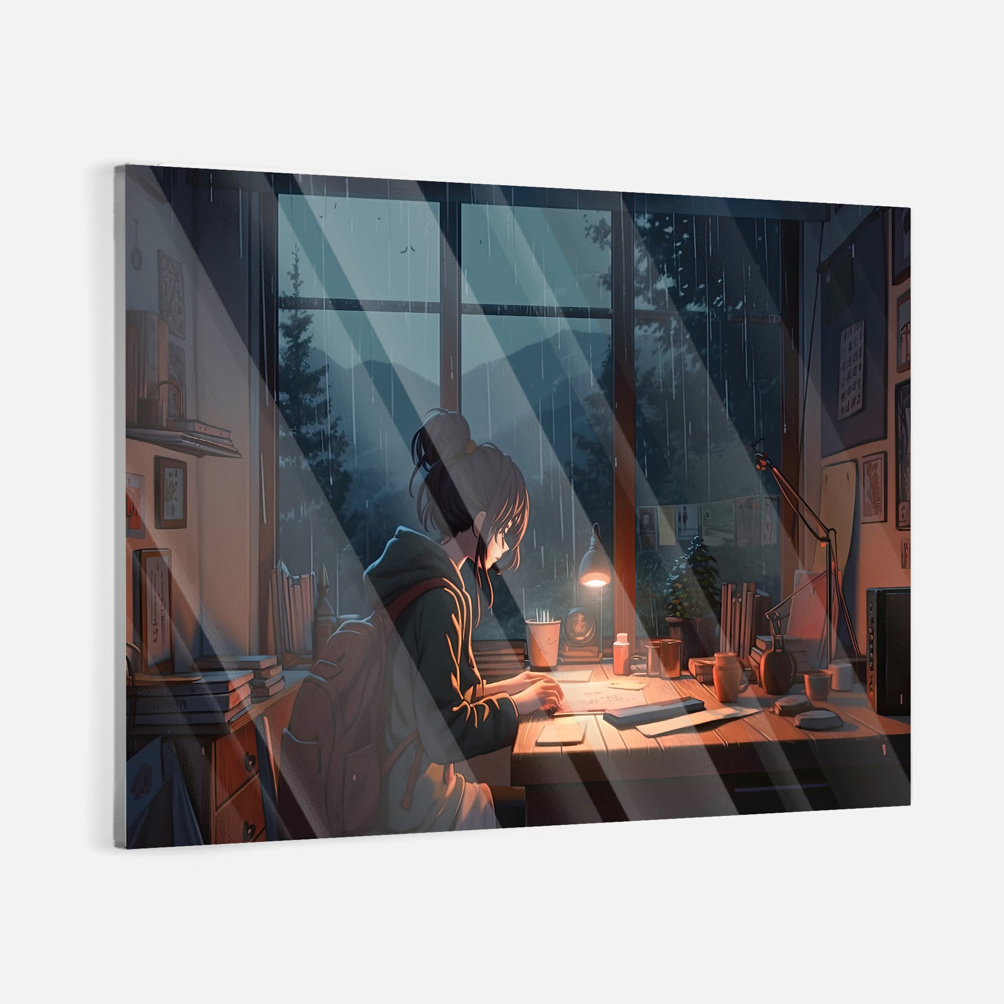 Studious Solitude - canvas picture