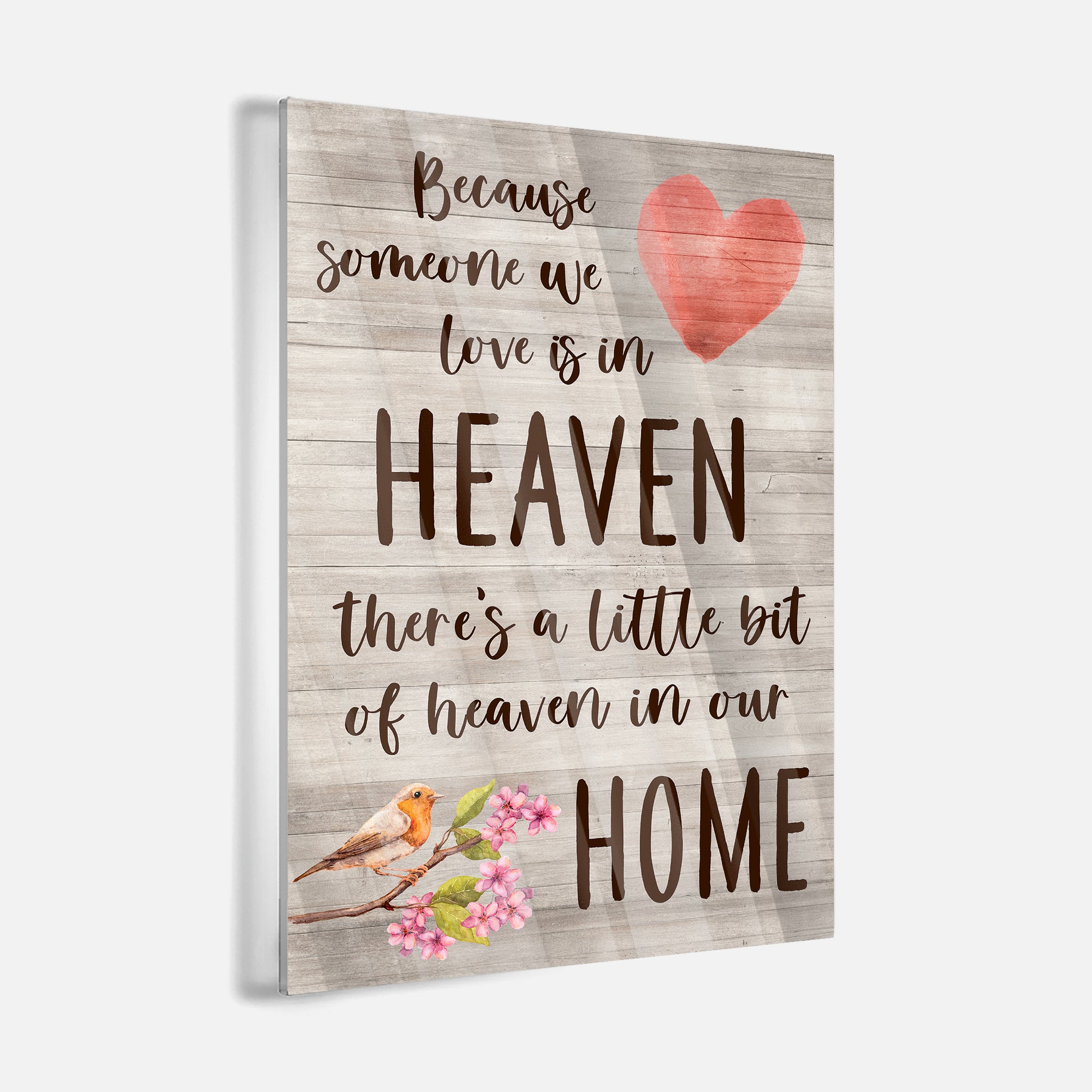 Heavenly Remembrance - acrylic glass