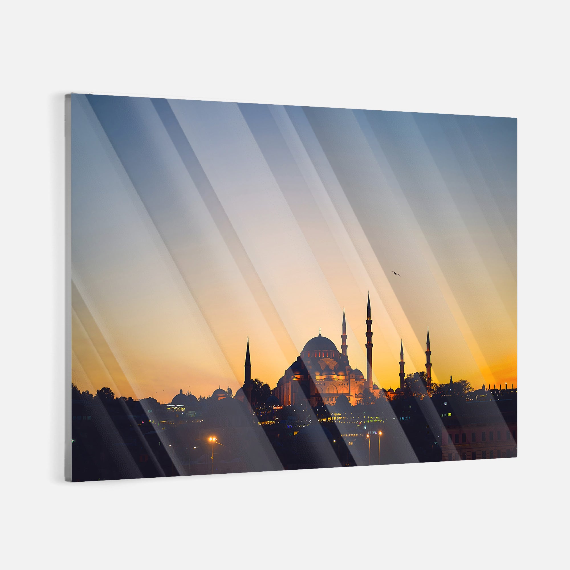 Dusk Mosque - acrylic glass