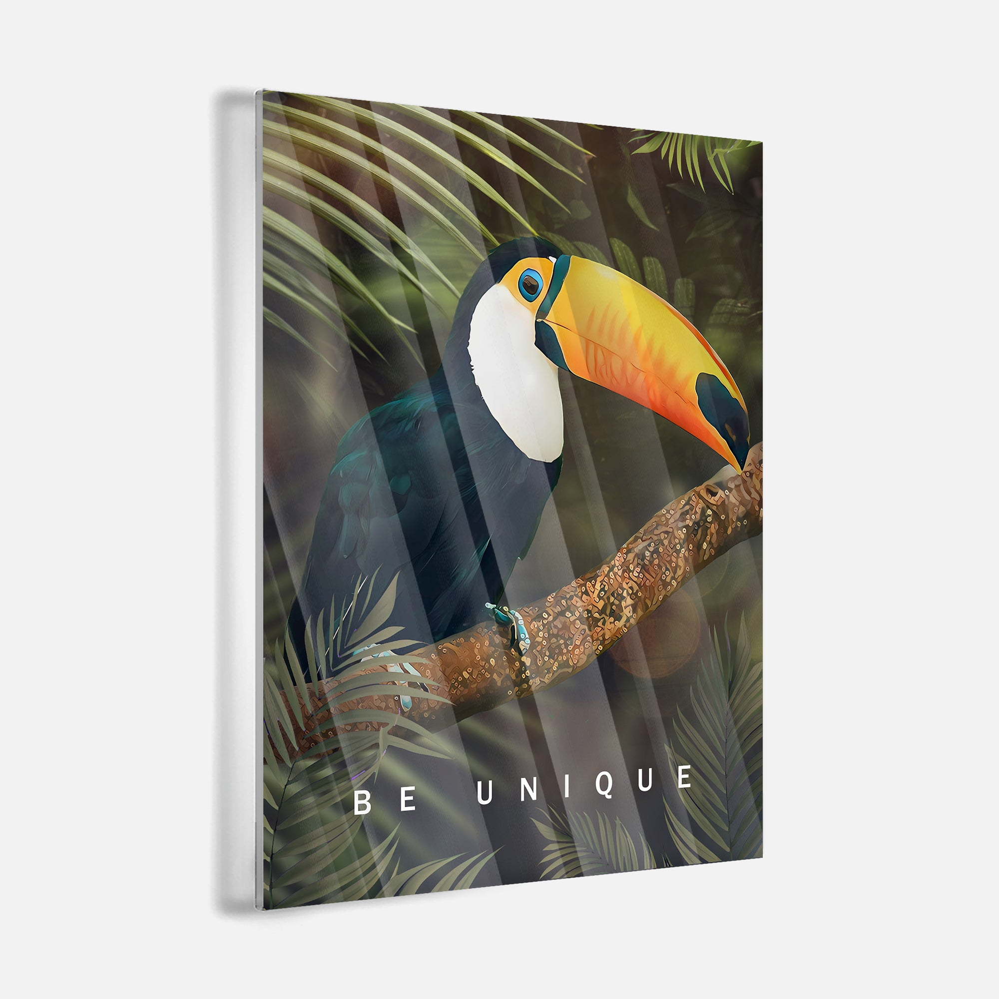 Unique Toucan - acrylic glass