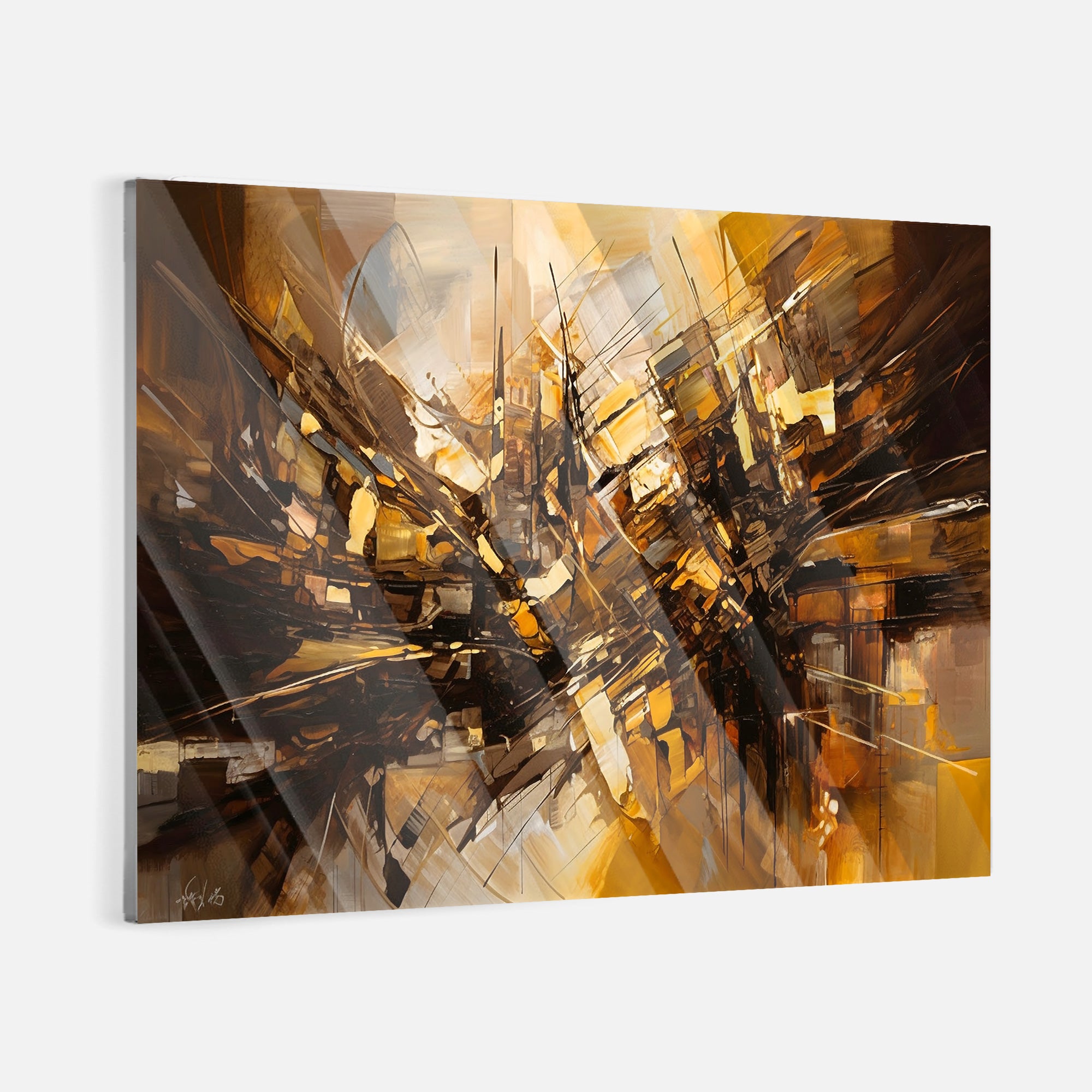 Golden Hues - canvas picture