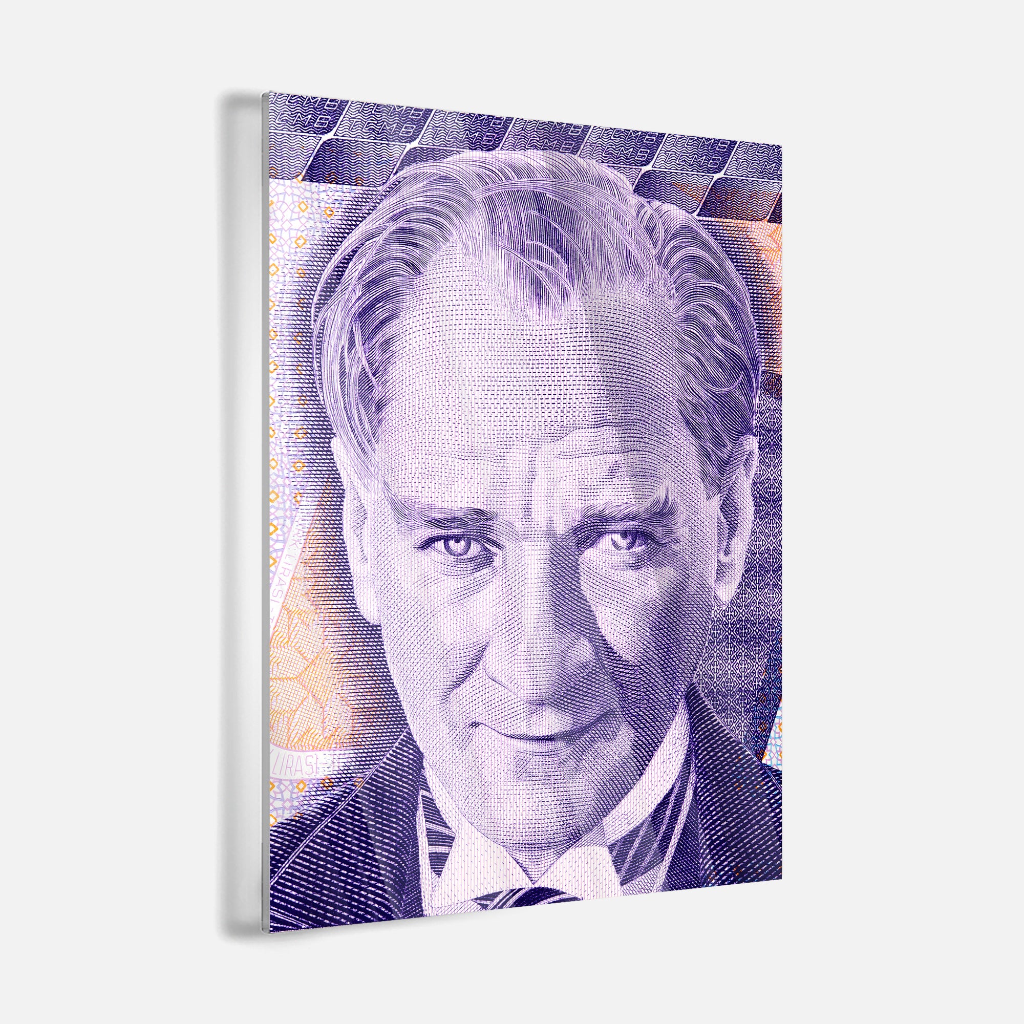 Ataturk Purple - Canvas Picture