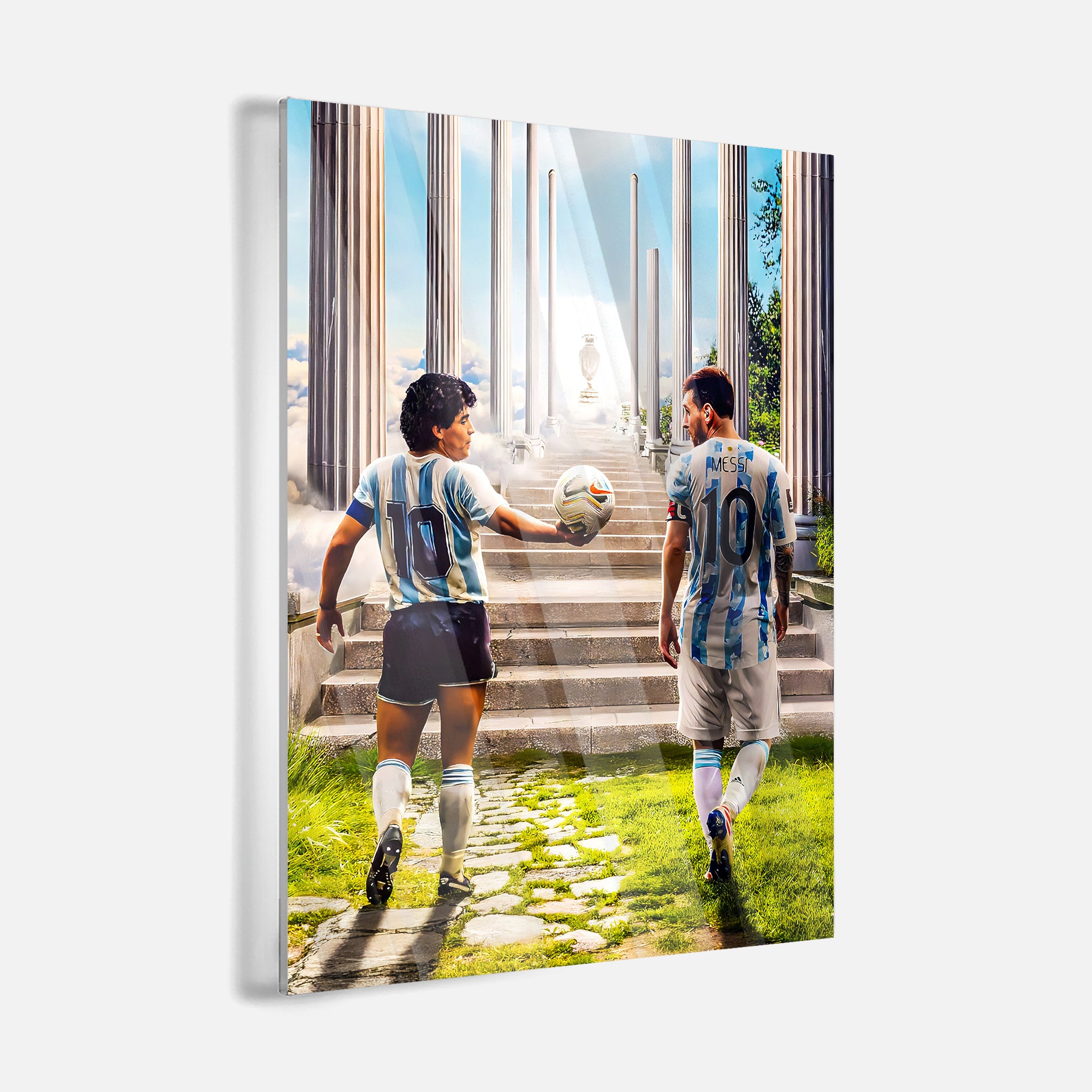 Football Olympus - canvas picture