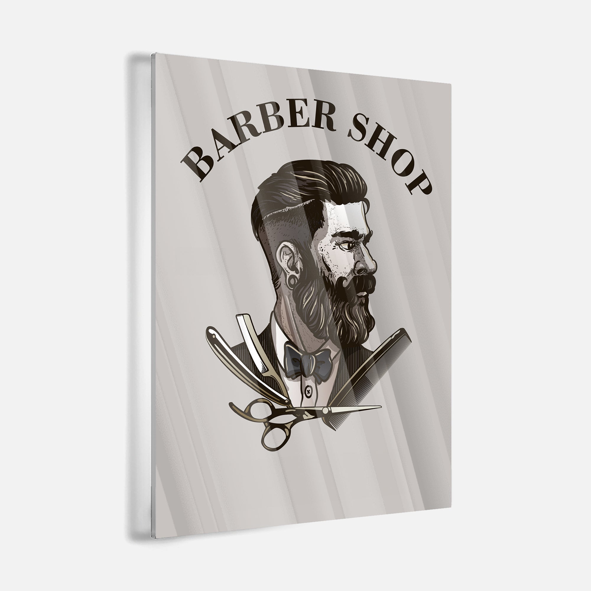 Barber Art - Acrylglas