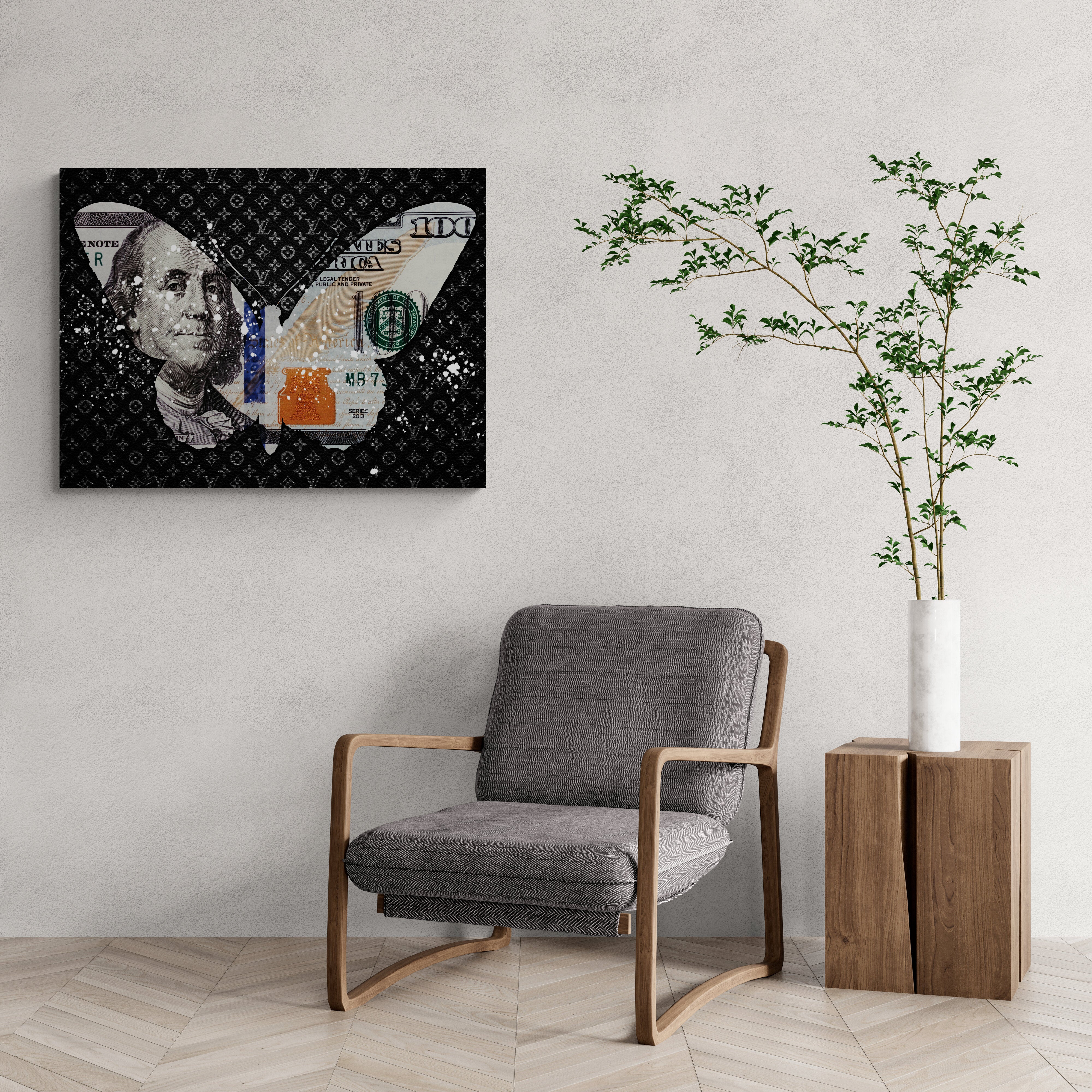 Butterfly Effect - aluminum acrylic glass