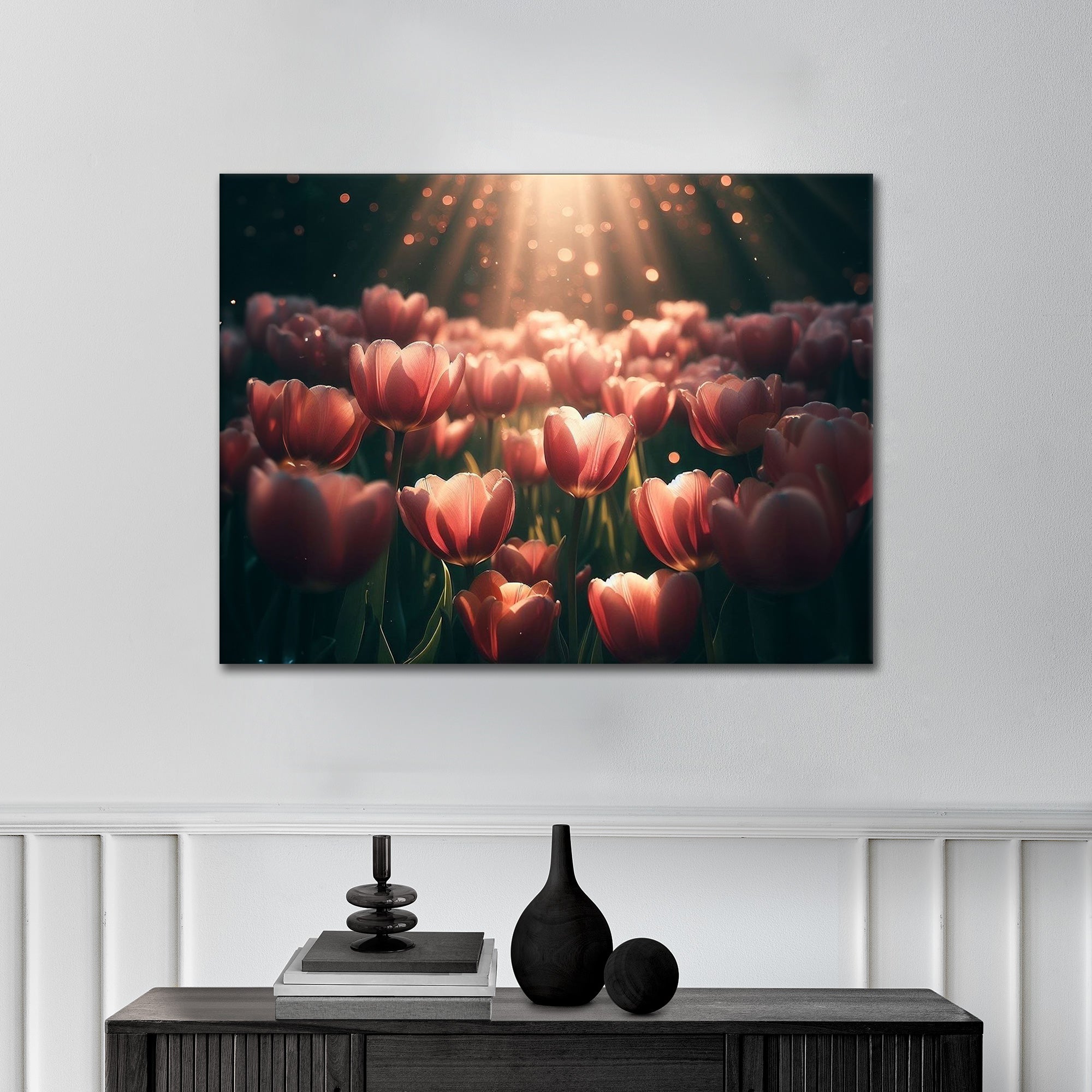 Tulip Glow - Leinwandbild