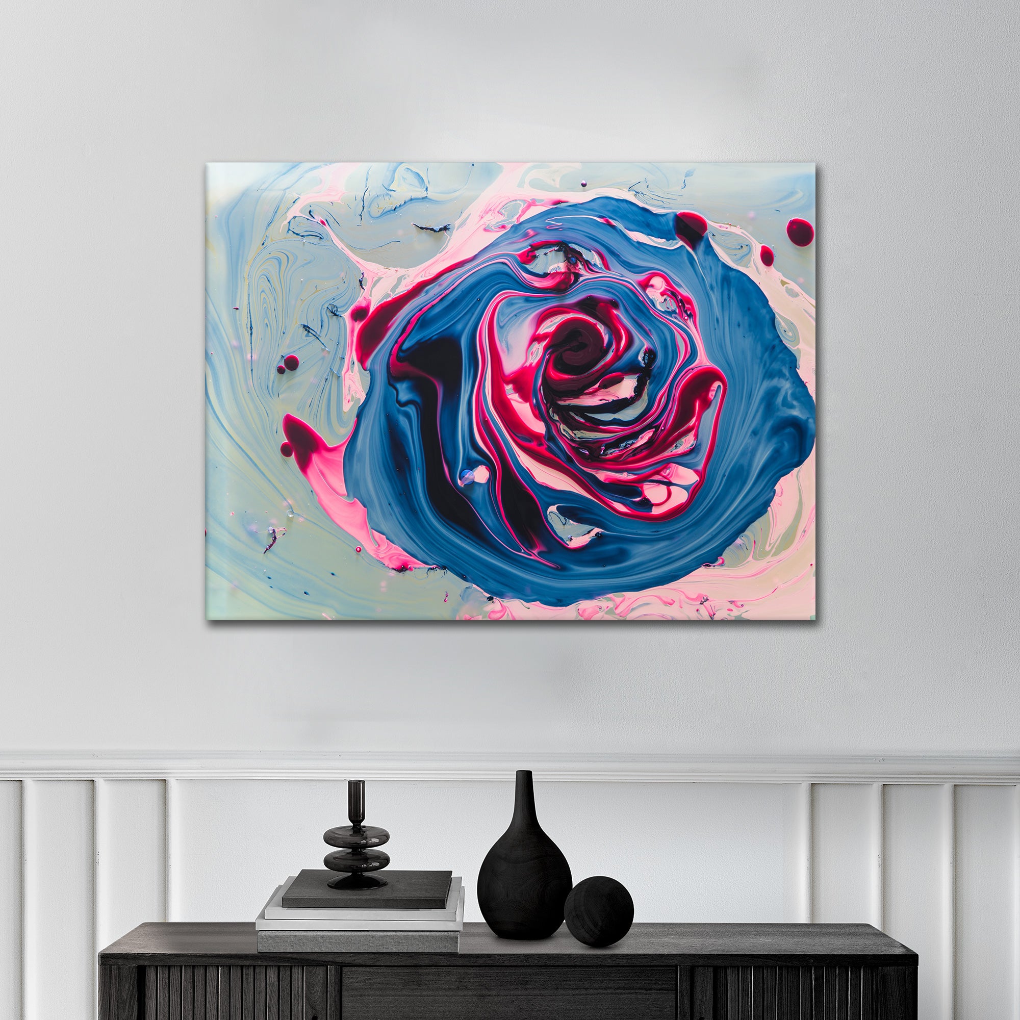 Abstract Rose - Leinwandbild