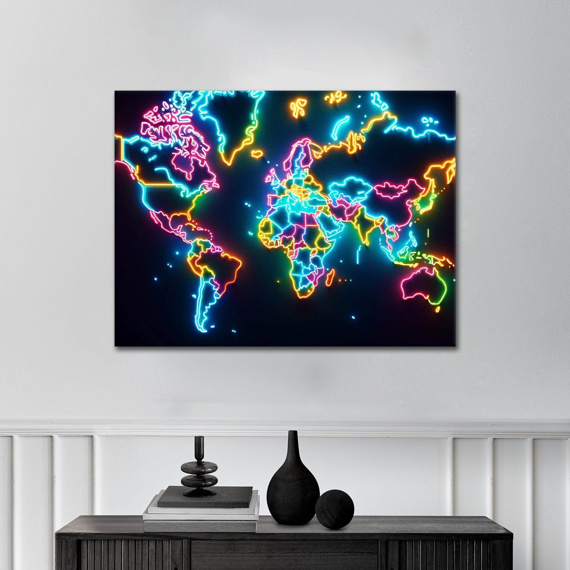 Neon World - Acrylglas