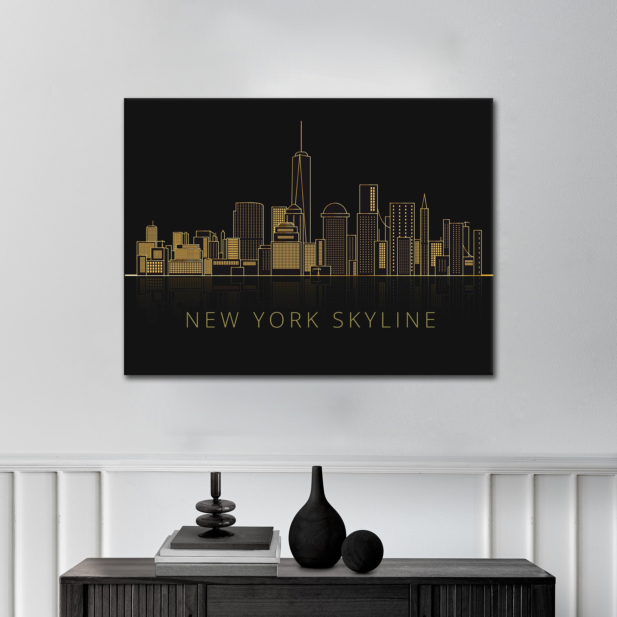 Skyline Reflection - Poster