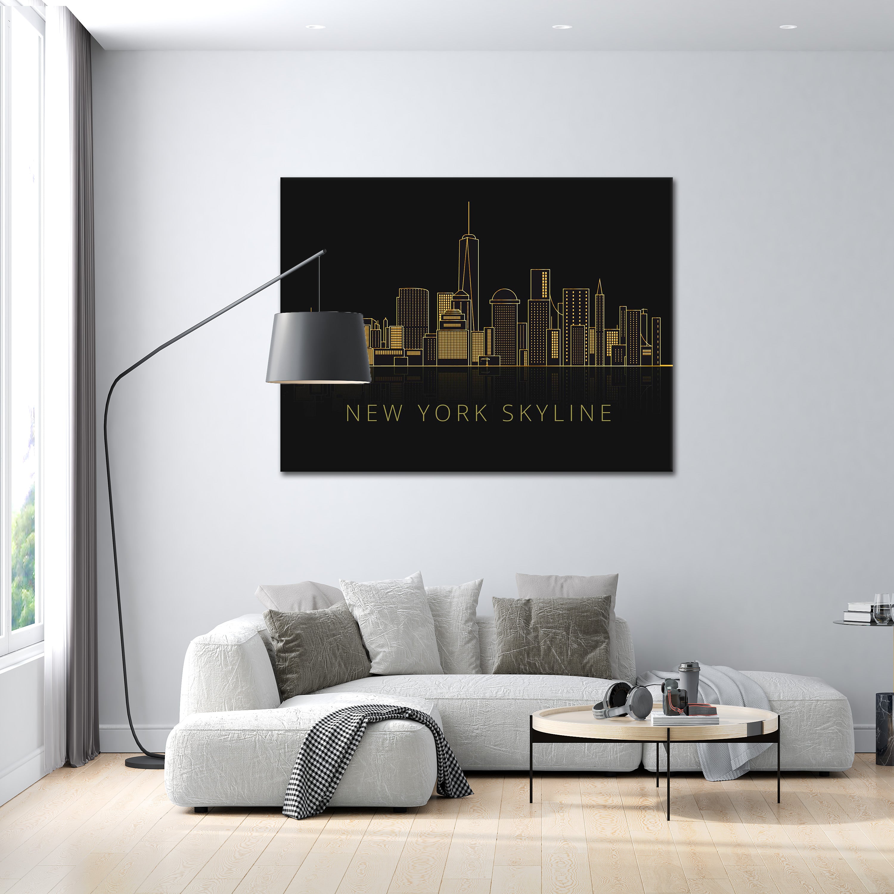 Skyline Reflection - Poster