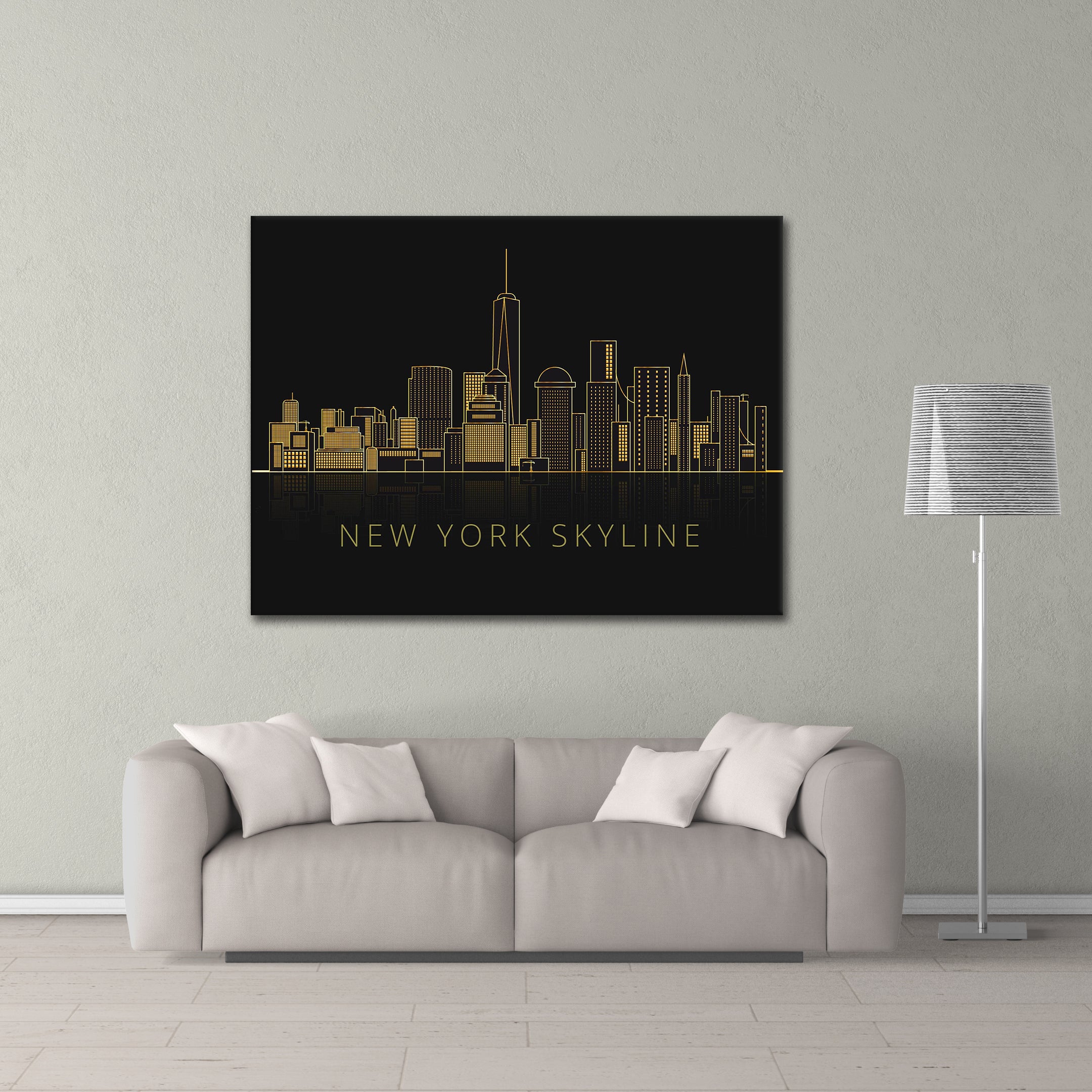 Skyline Reflection - Acrylglas