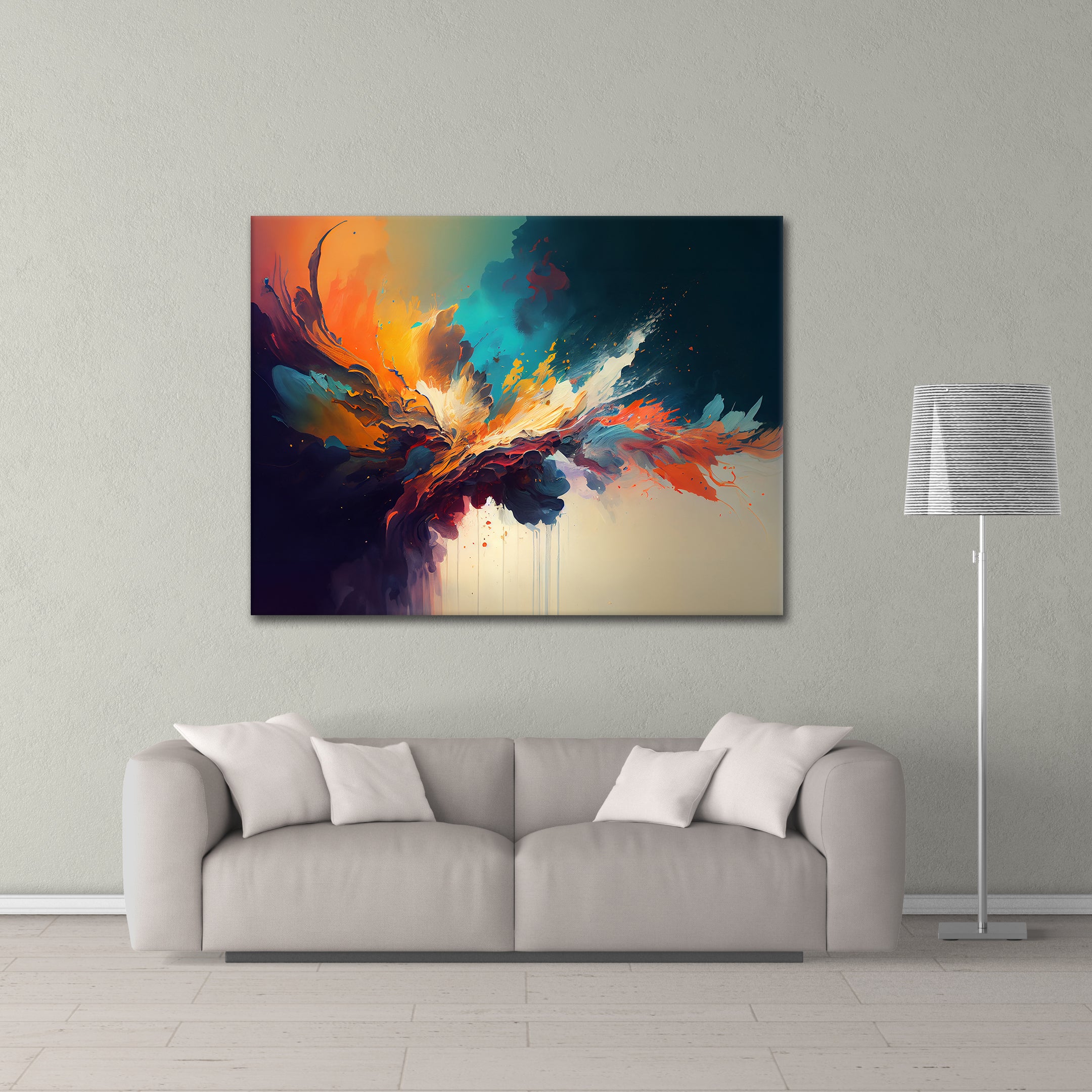 Abstract Paint - Poster