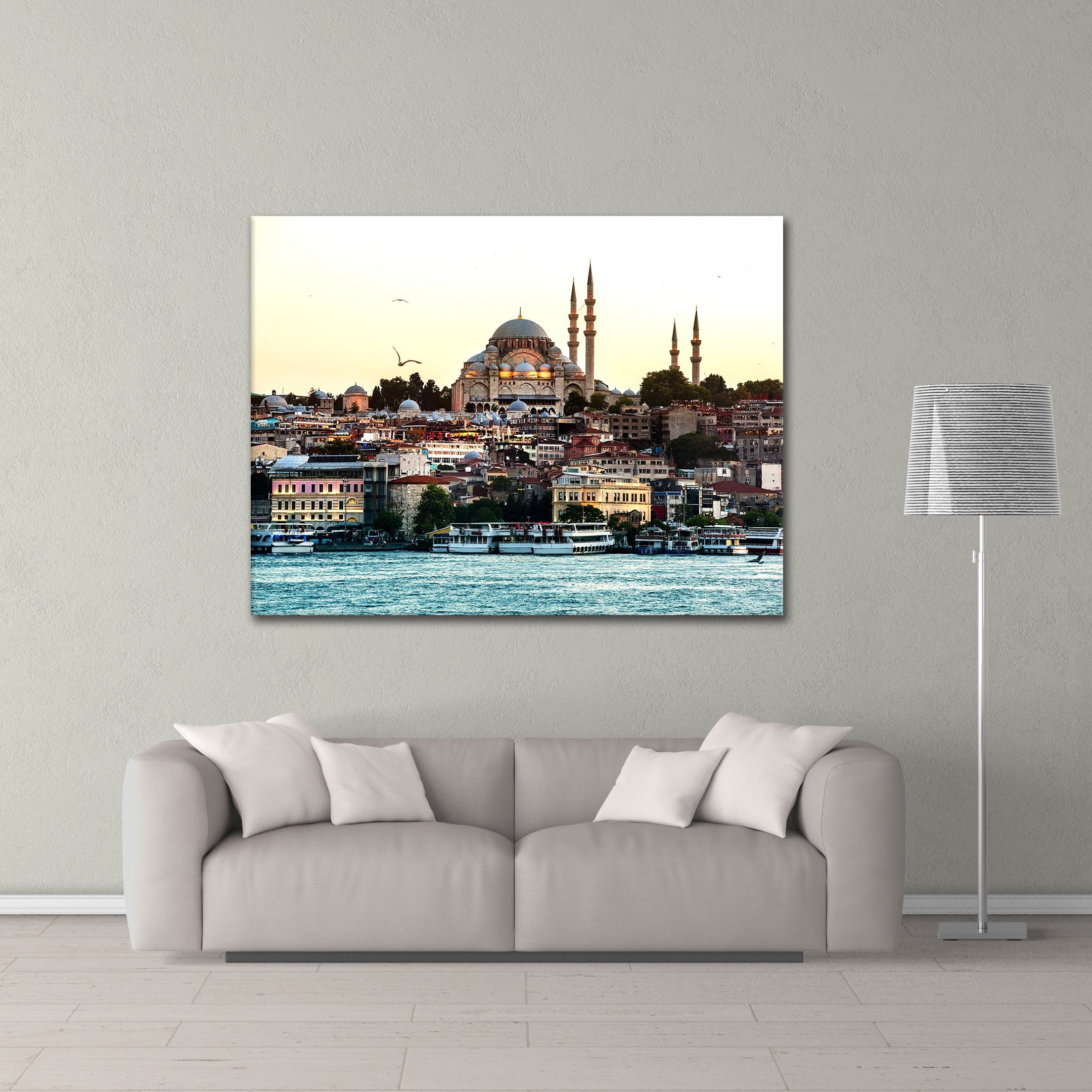 Sunset Minarets - Poster