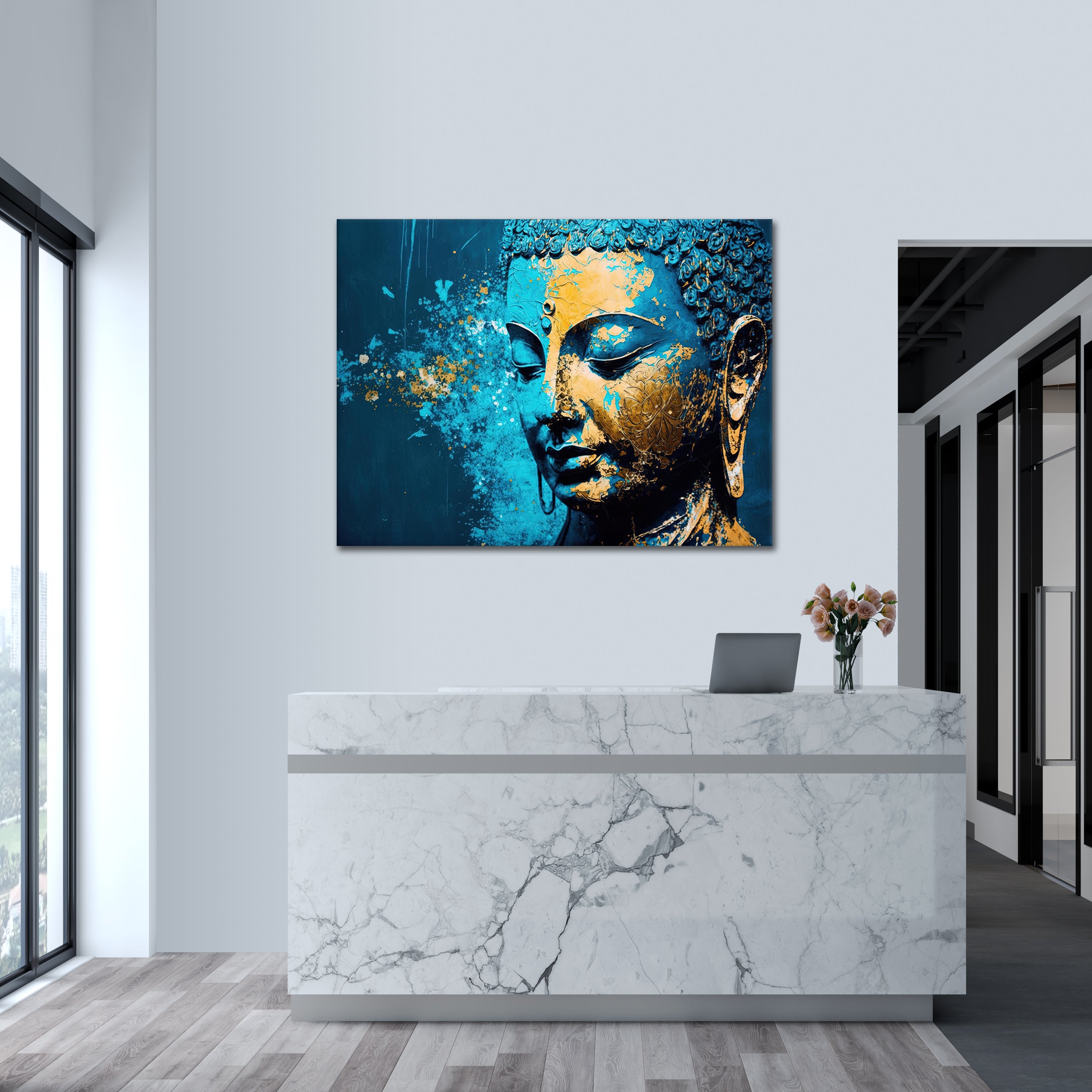 Gautam Buddha - Alu-Acrylglas