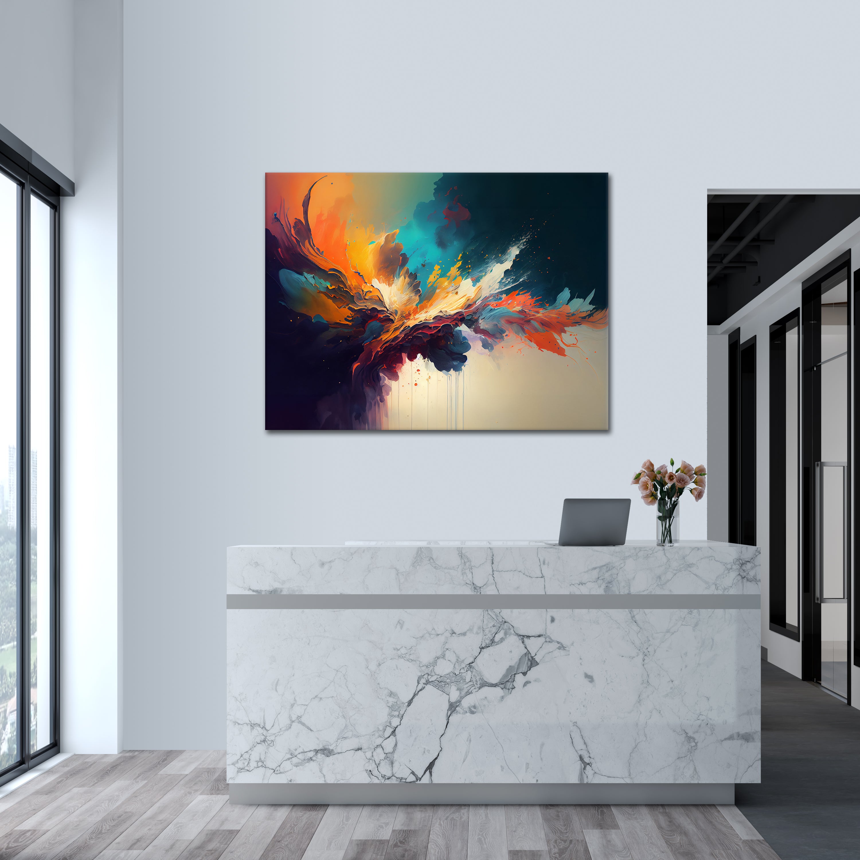 Abstract Paint - Poster