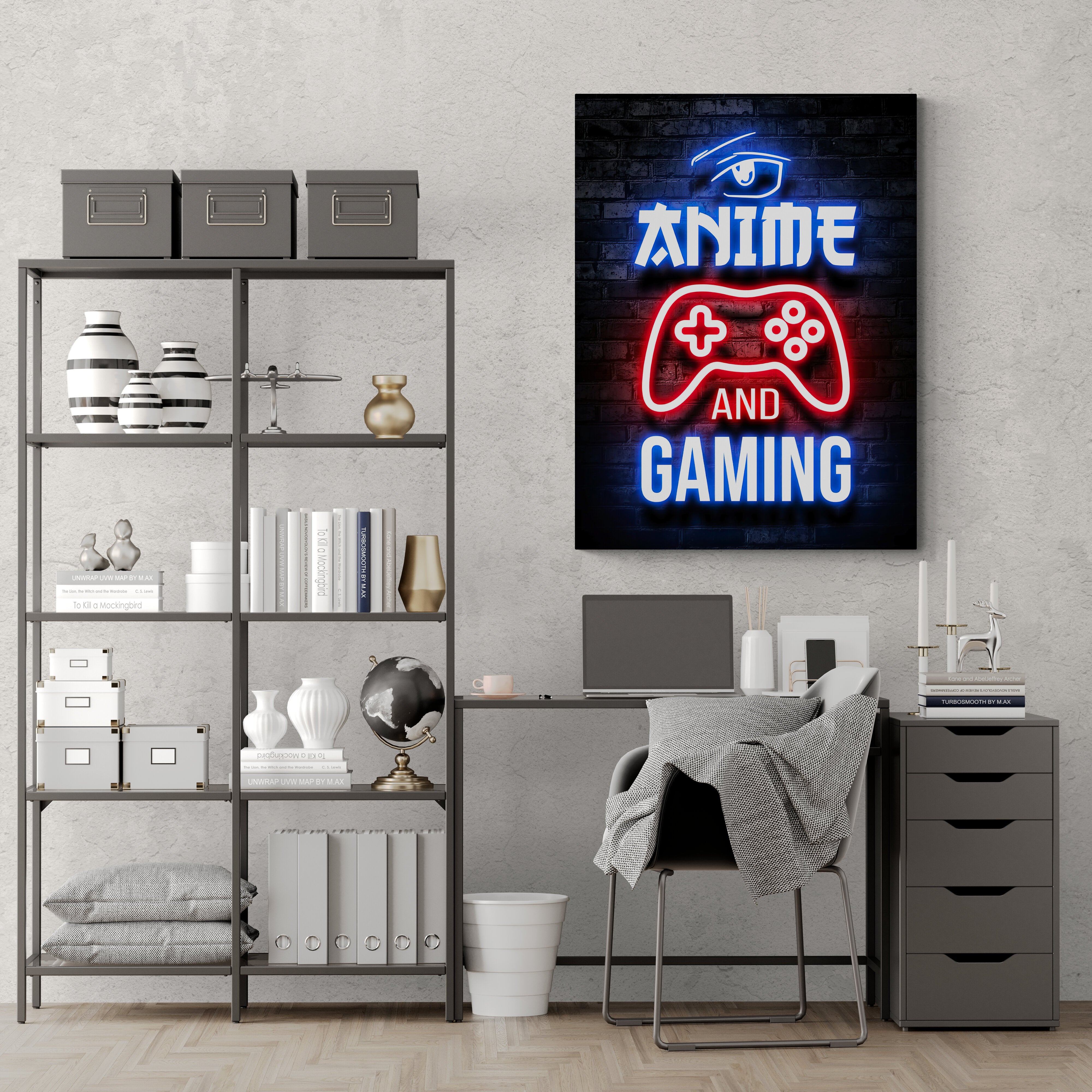 Anime Gaming - Acrylglas