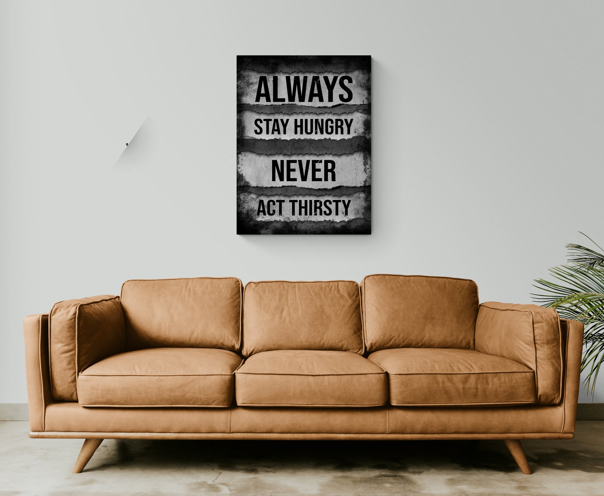 Never Stop - Alu Acrylglas