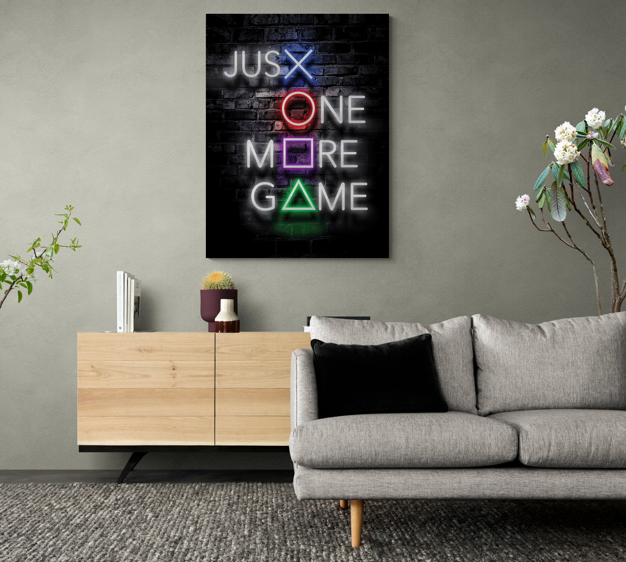 Never Stop Playing - acrylic glass